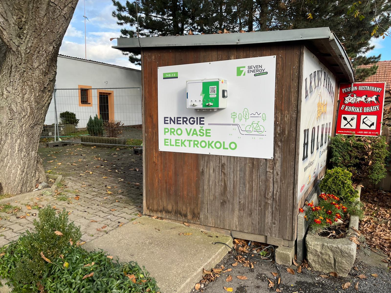 Nabíjecí stanice Letní parket Holkov