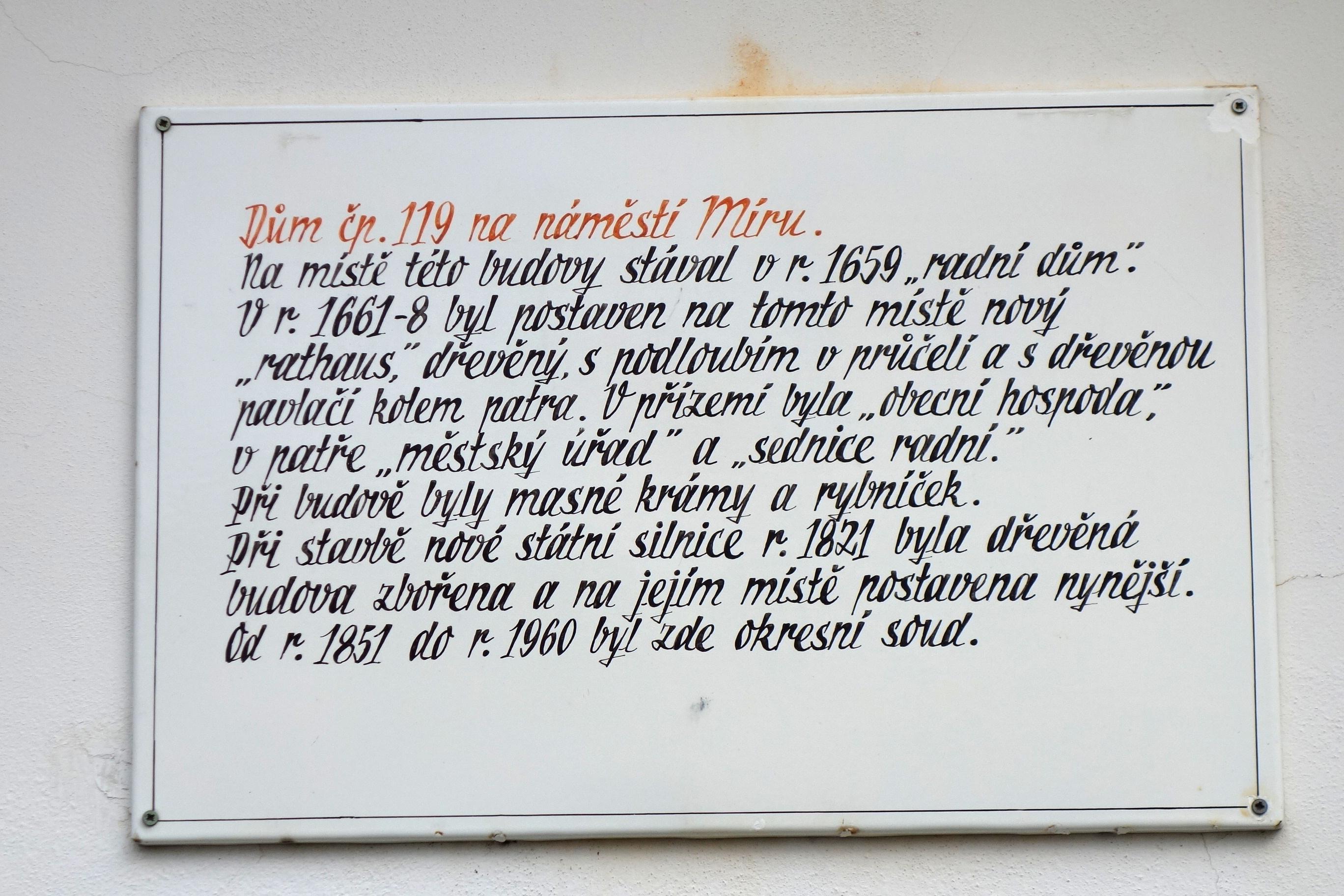 Městský úřad Dobříš foto 3