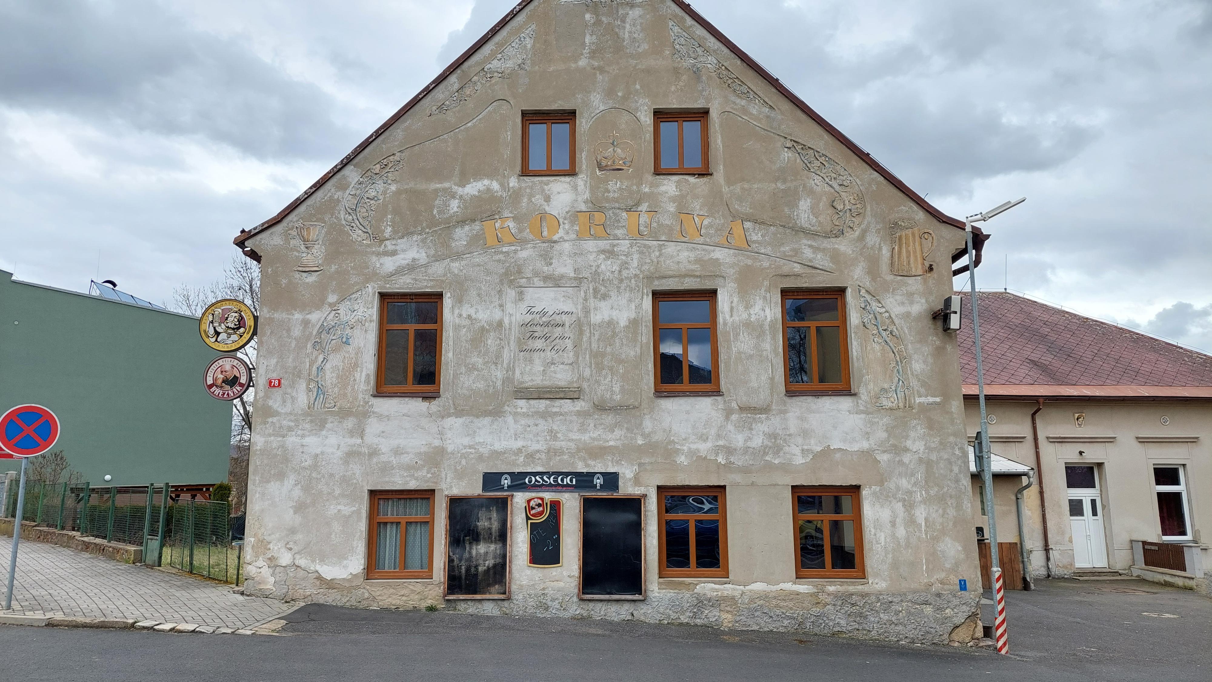 Restaurace Koruna Hrob