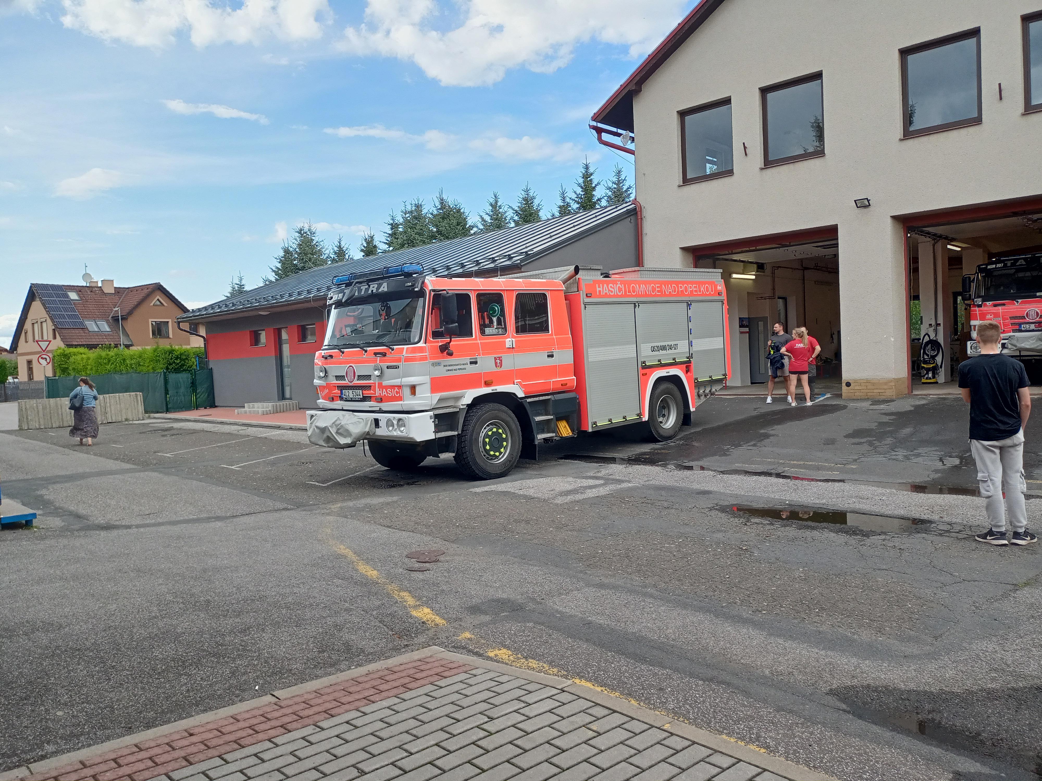 SH ČMS - Sbor dobrovolných hasičů Lomnice nad Popelkou