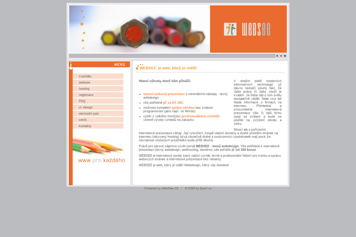 Ing. Petr Kos WEBSEE