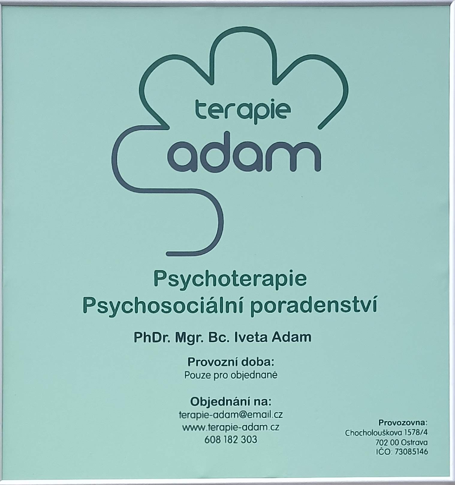 Terapie Adam - PhDr. Mgr. Bc. Iveta Adam foto 4