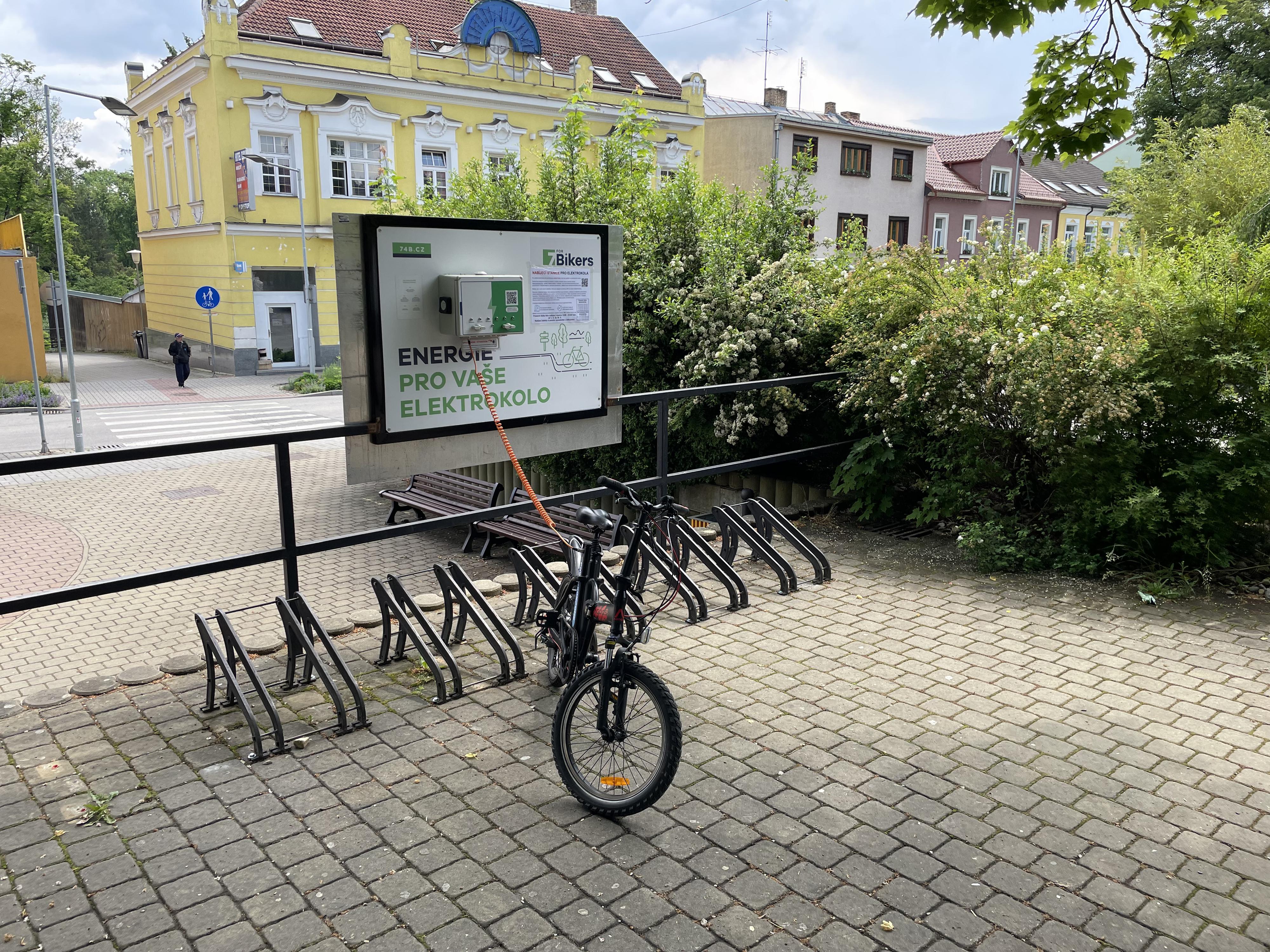 Nabíjecí stanice Město České Velenice foto 6
