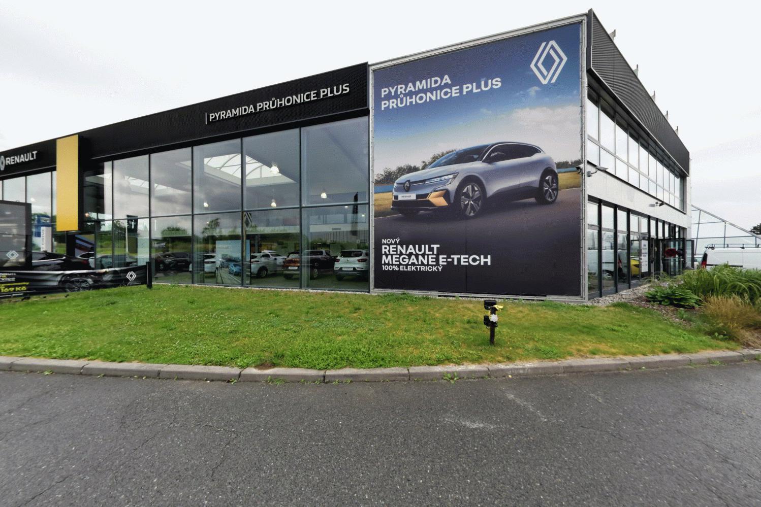 Pyramida Průhonice - Renault a Dacia