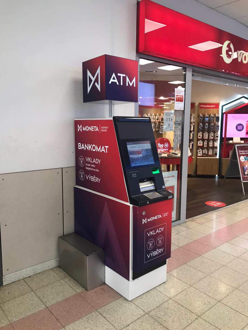 Bankomat MONETA Money Bank vkladový foto 2