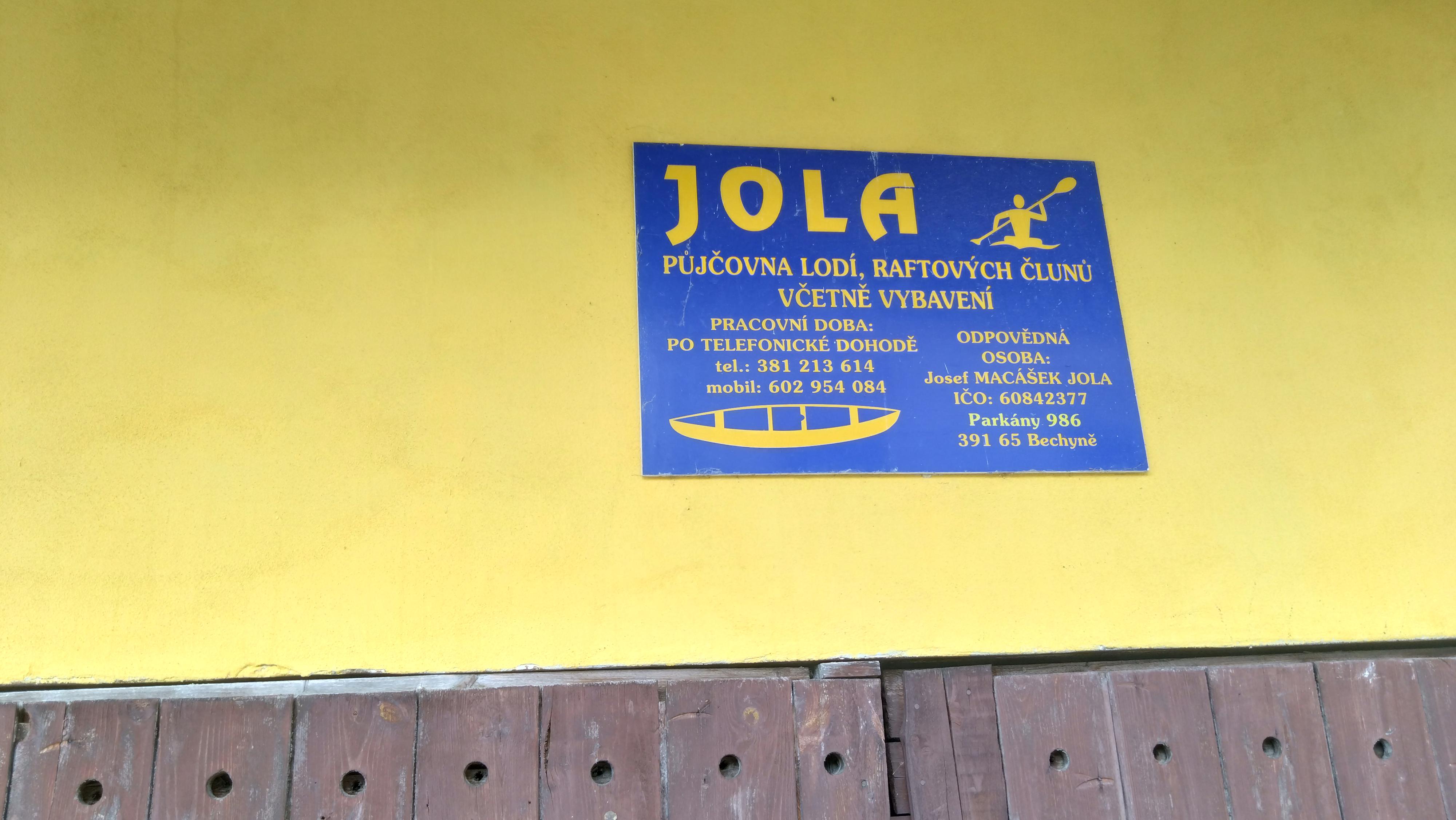 Půjčovna lodí JOLA foto 3