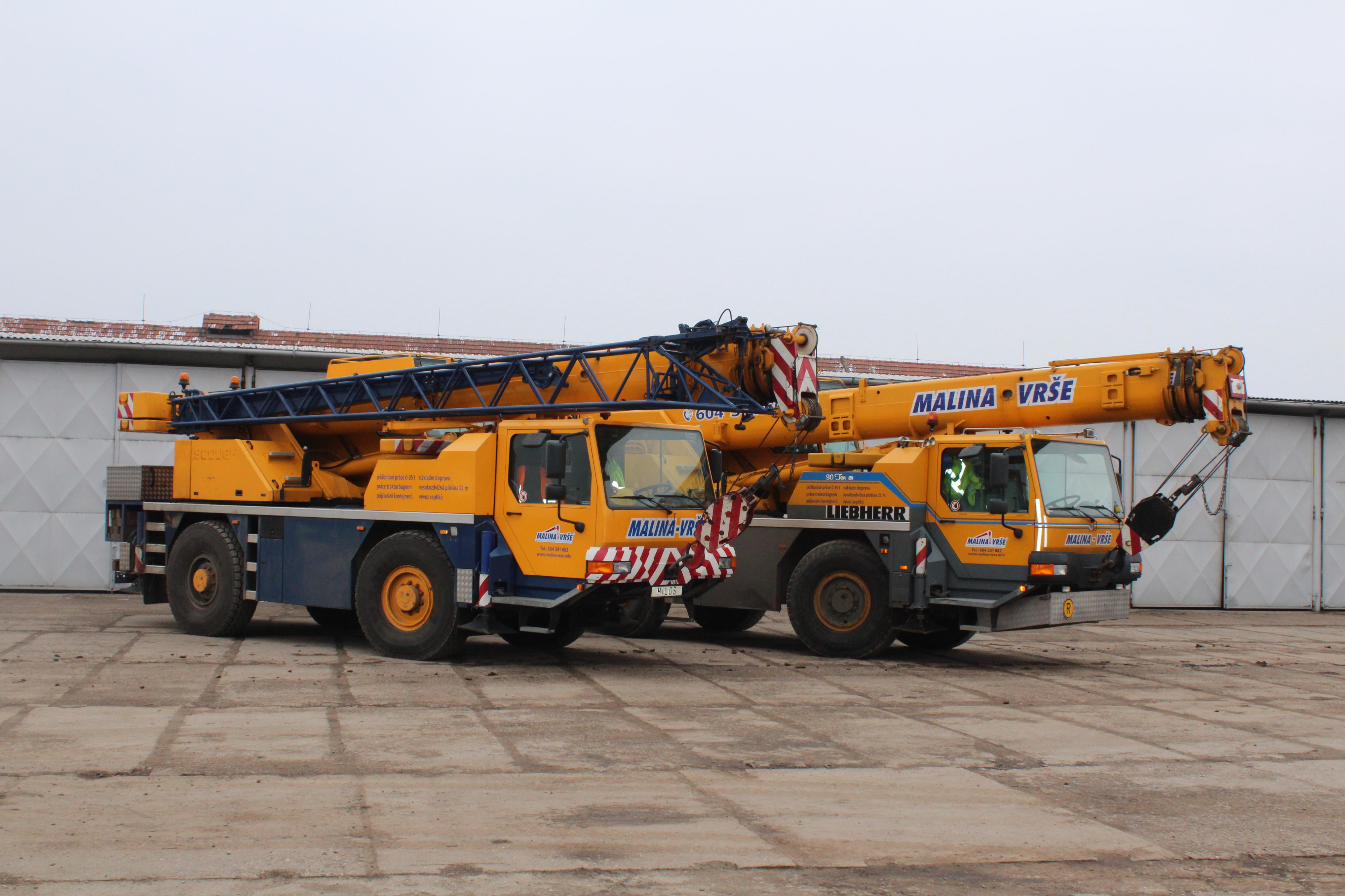 MALINA - VRŠE s.r.o. - Jeřáby a jeřábnické práce foto 3