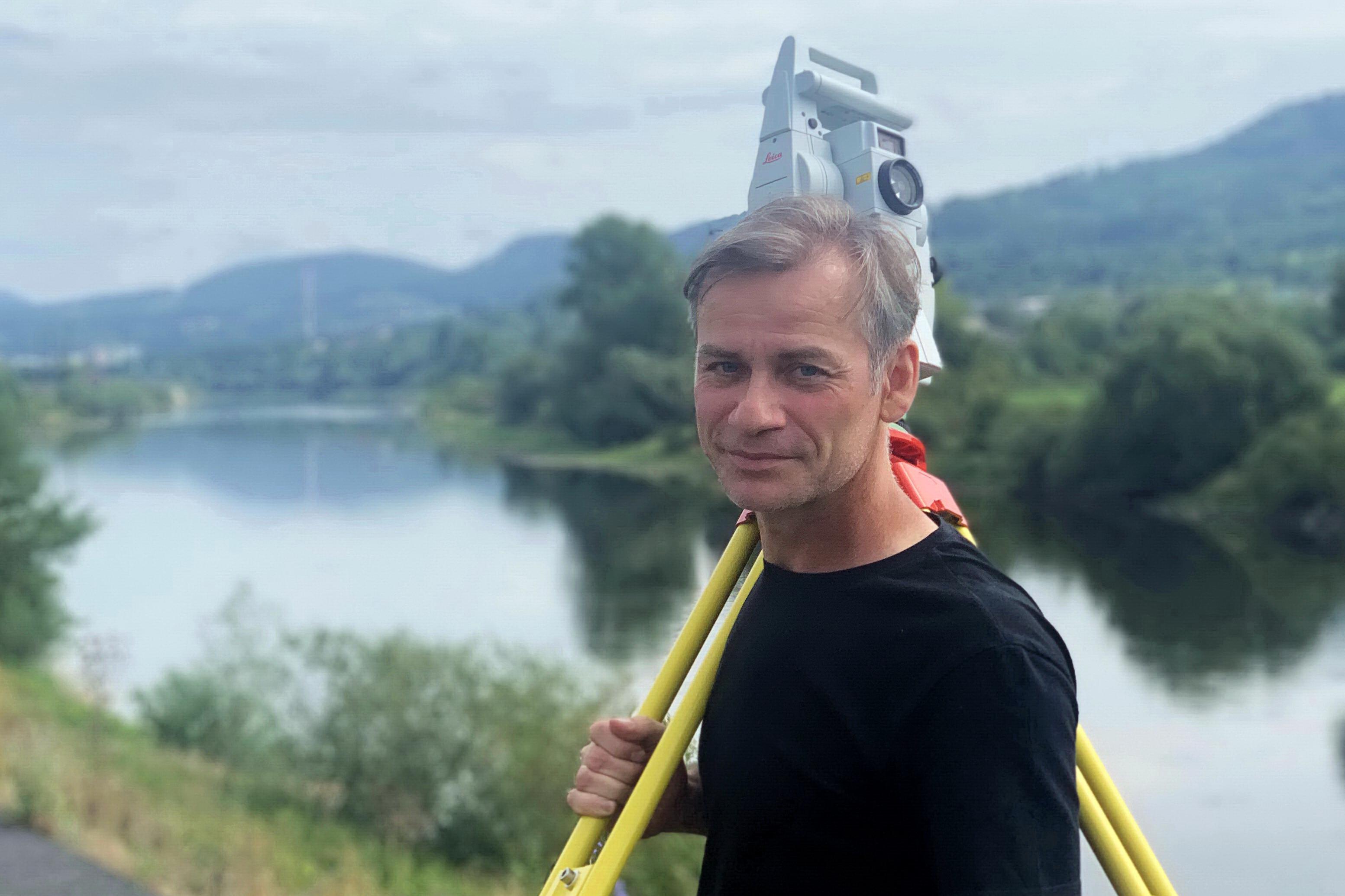 Geodetické práce Pavel Háza