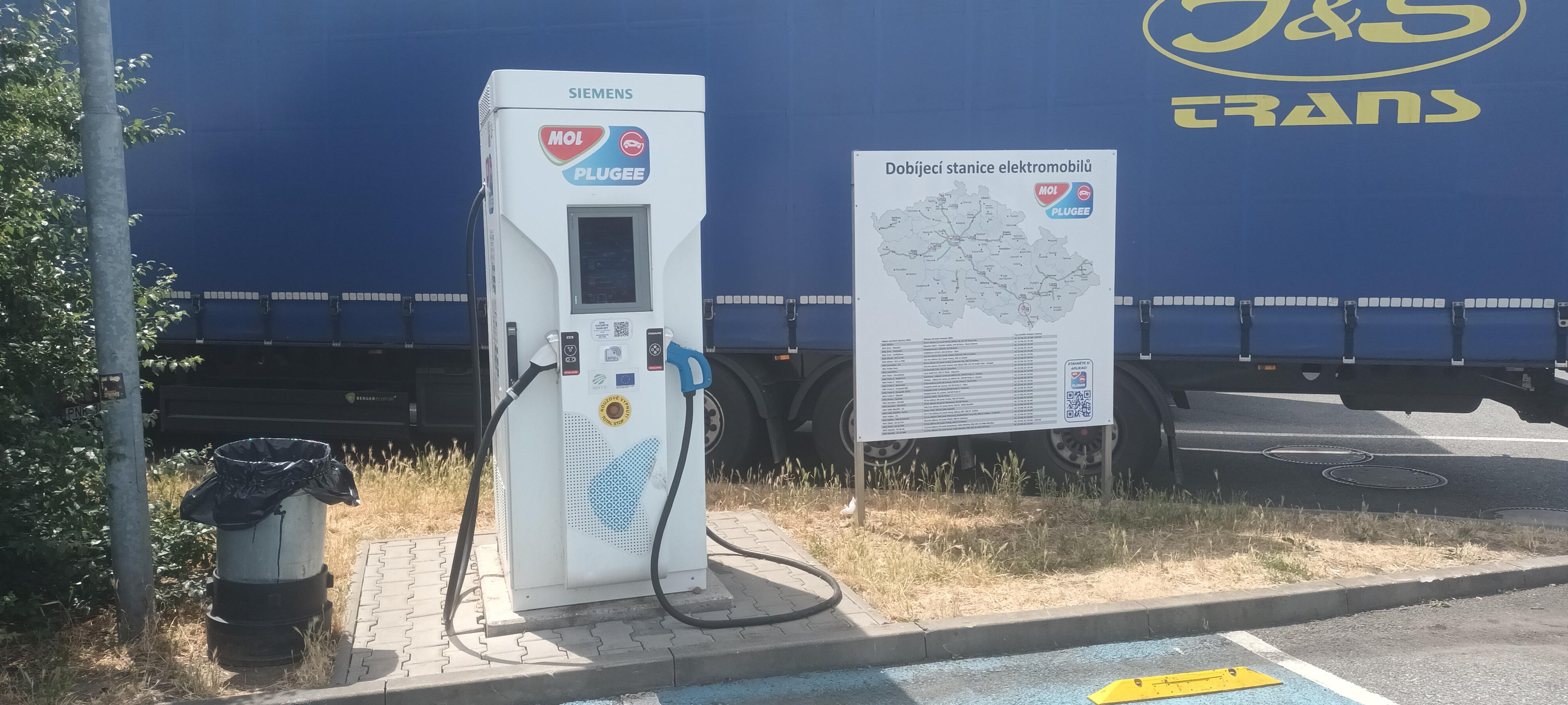 MOL - Nabíjecí stanice