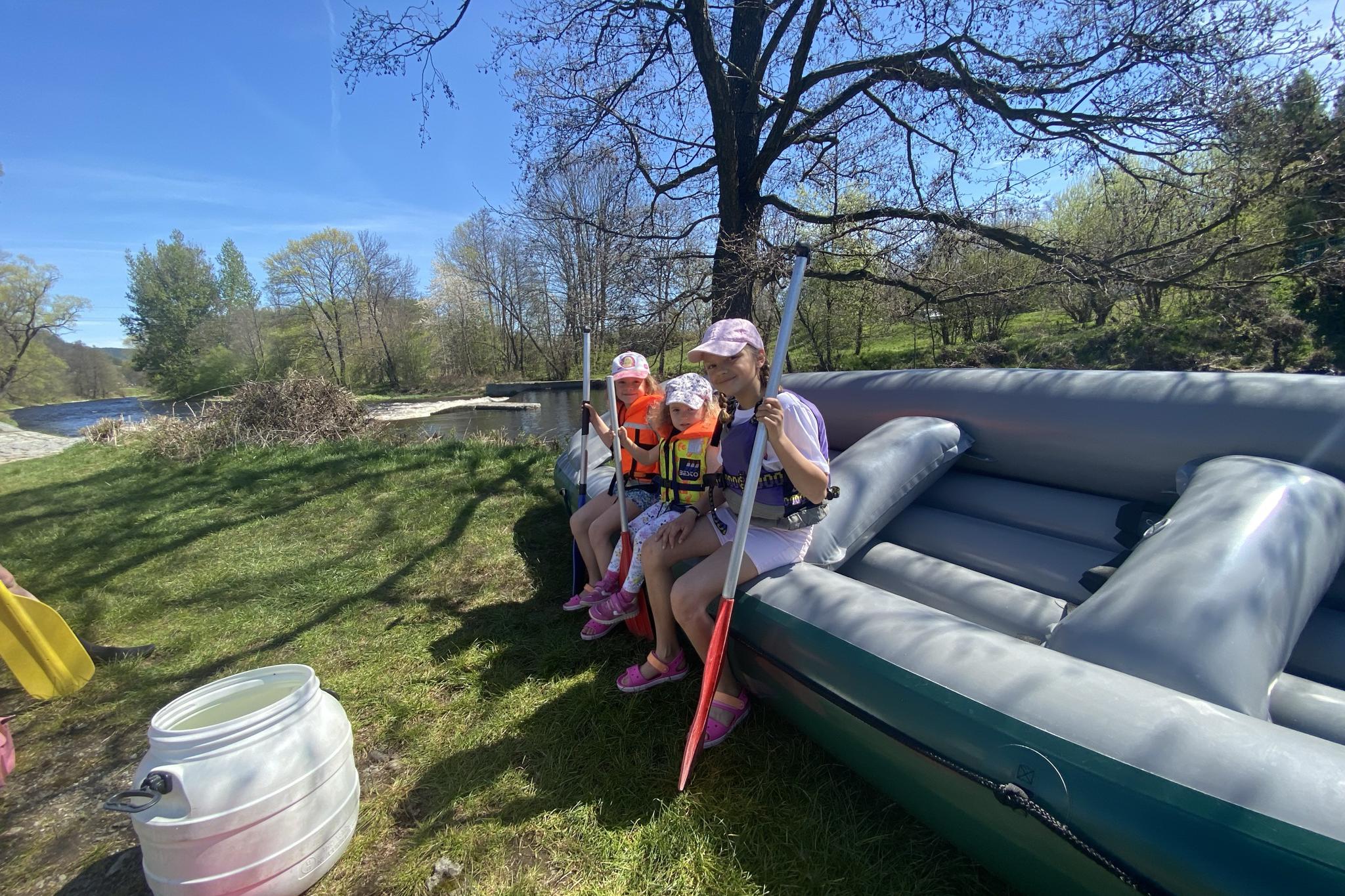 Výlet na raftu na trase Sušice - Horažďovice