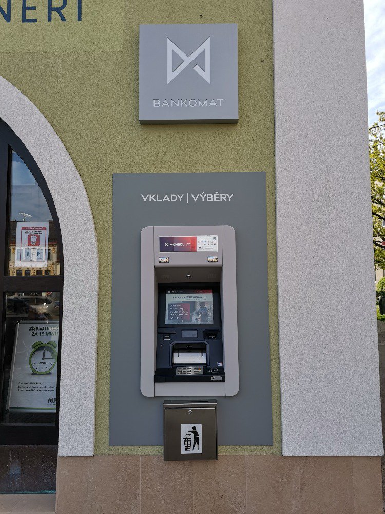 Bankomat MONETA Money Bank vkladový foto 2