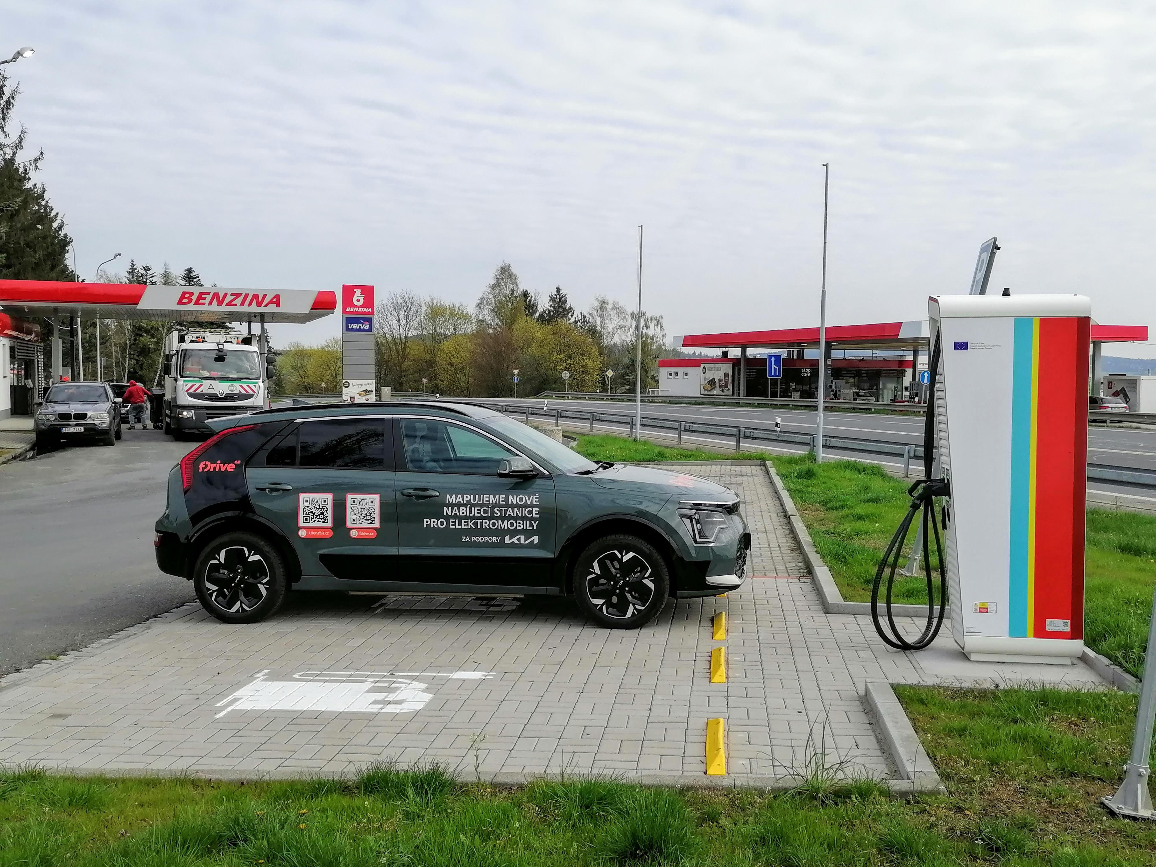 Dobíjecí stanice E.ON Drive