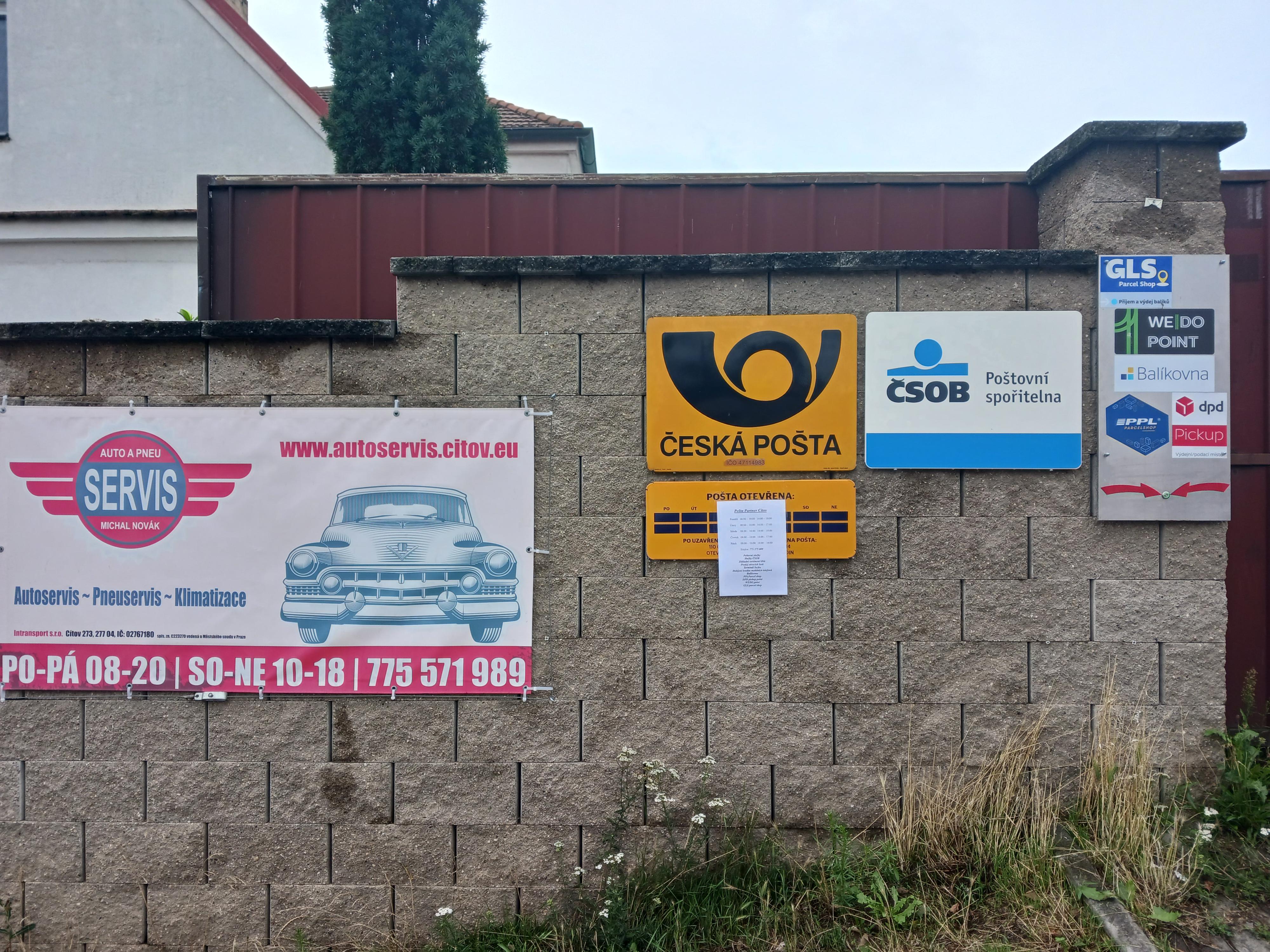 Pošta Partner Cítov foto 2