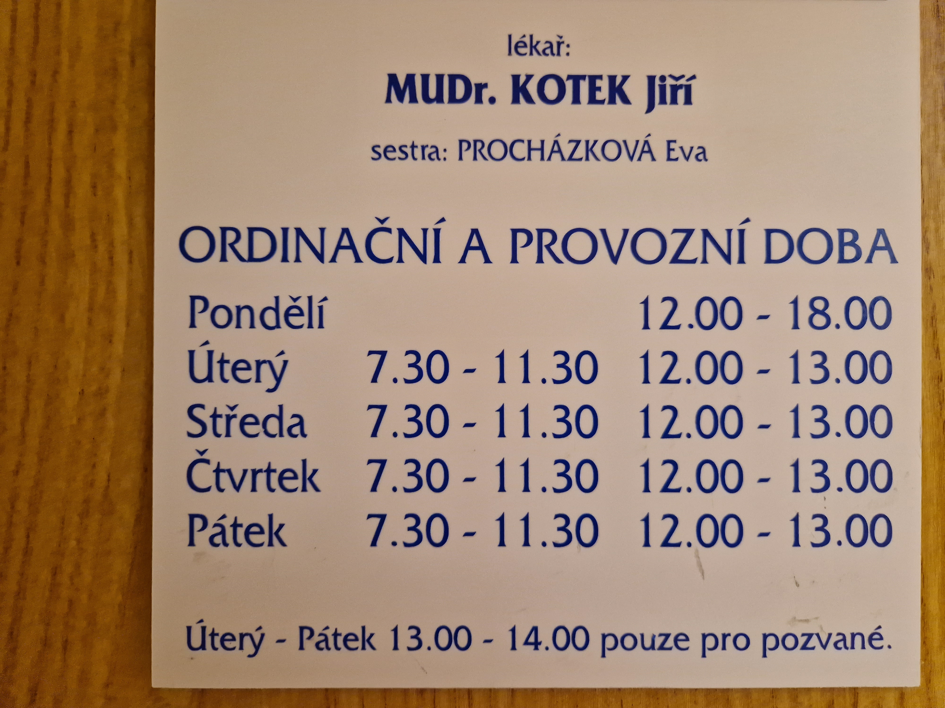 MUDr. Jiří Kotek s.r.o. foto 2