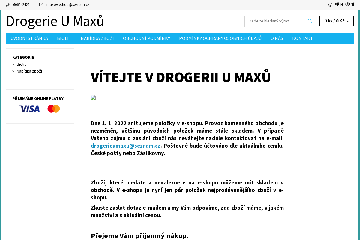 Drogerieumaxu.cz foto 1
