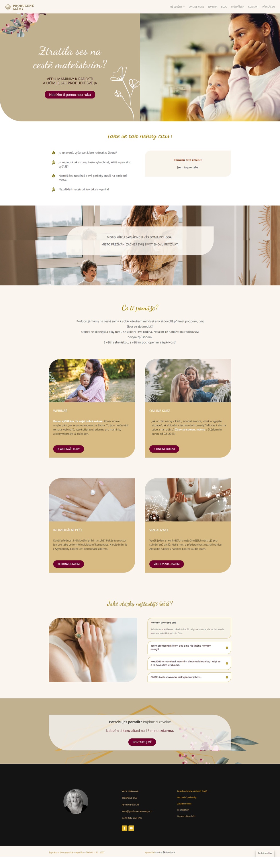 Webdesignerka - Martina Škaloudová foto 2