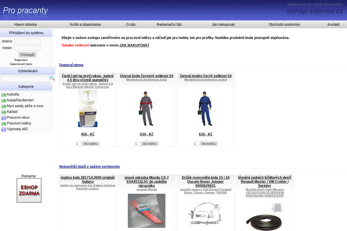Pro pracanty