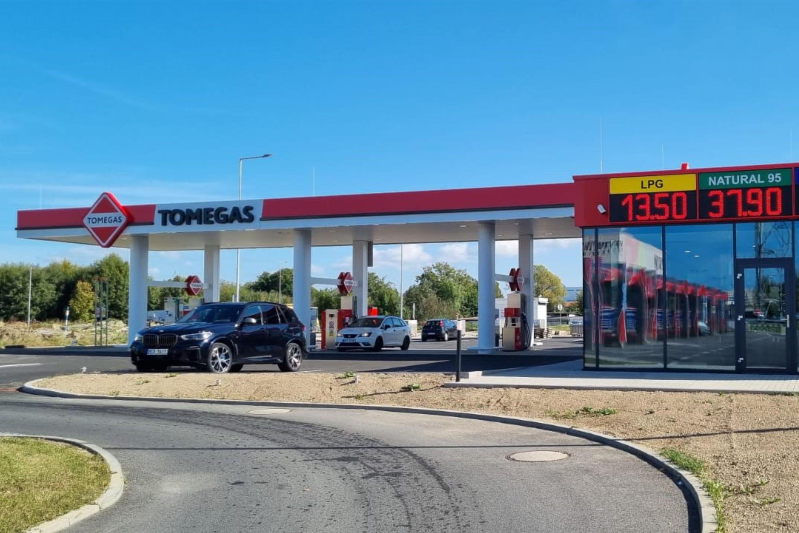 Čerpací stanice TOMEGAS