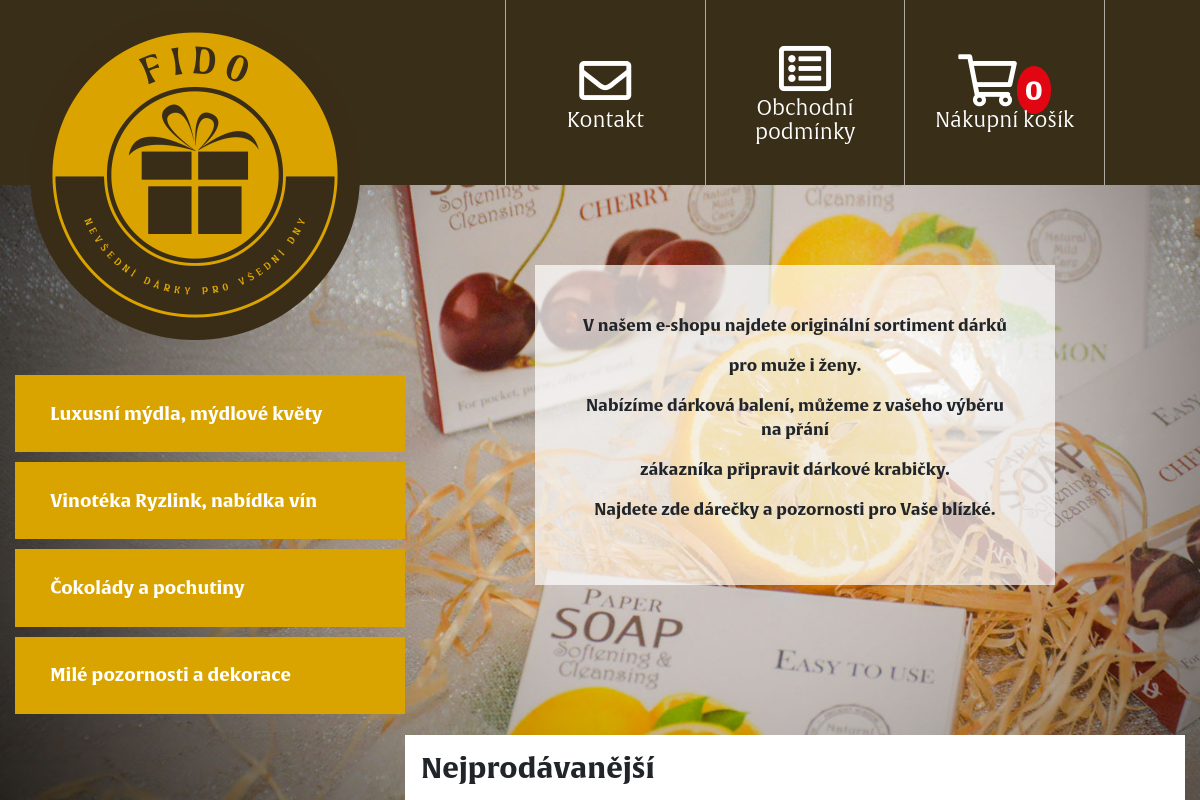 FIDO dárky