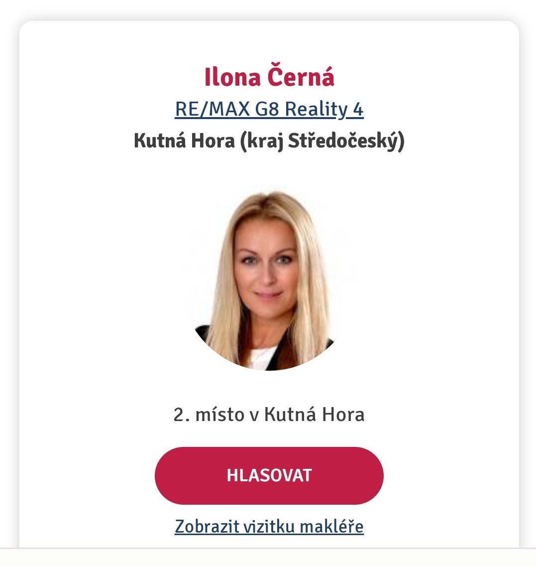 Ilona Černá - realitní makléřka RE/MAX G8 Reality foto 4