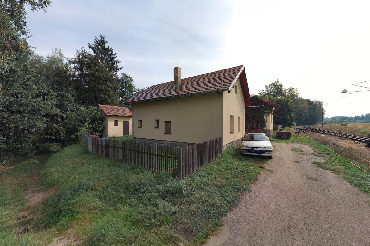 Ubytování na nádraží Dolní Skrýchov