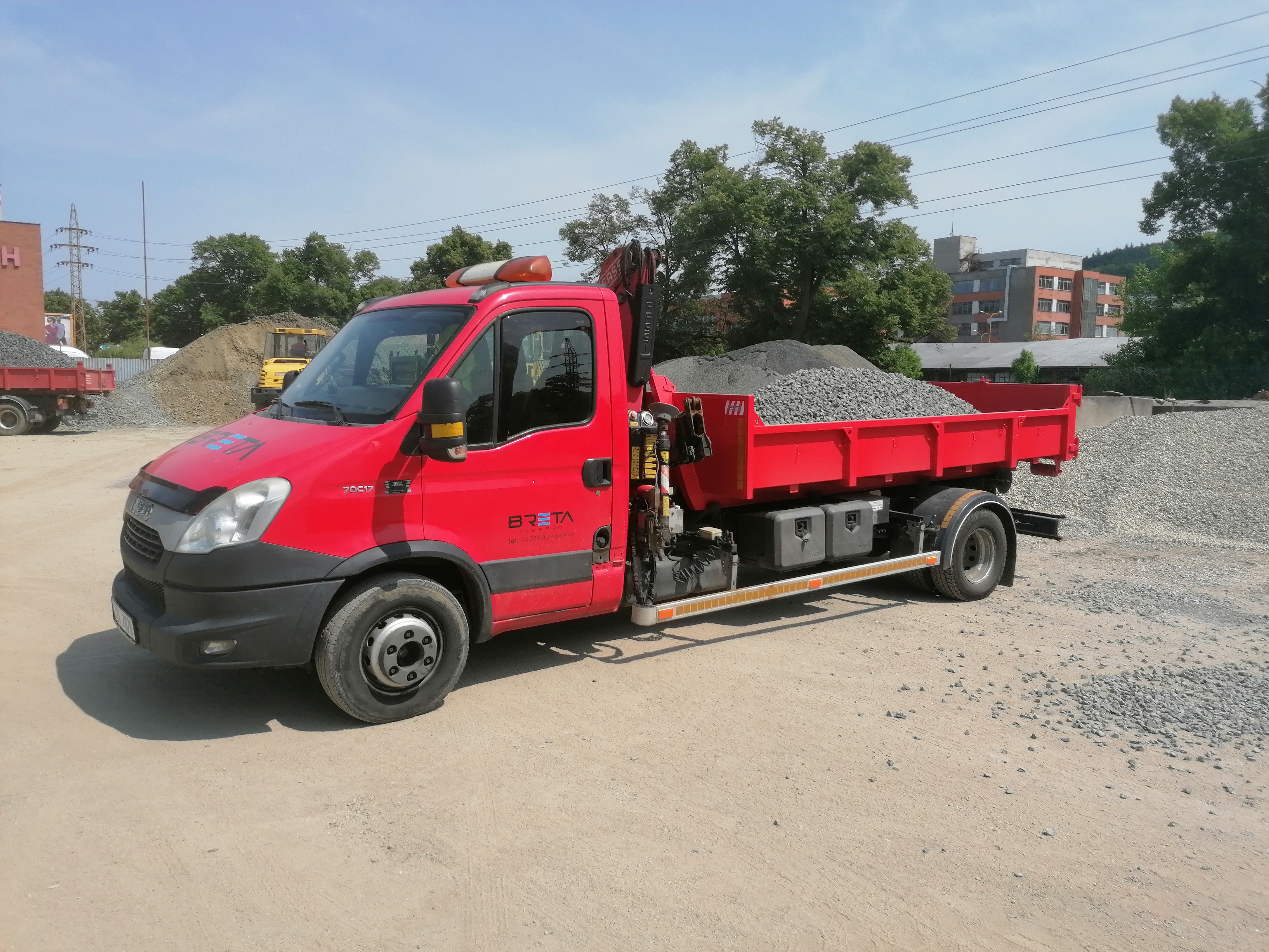 BRETA PLUS - kontejnerová doprava s hydraulickou rukou foto 6