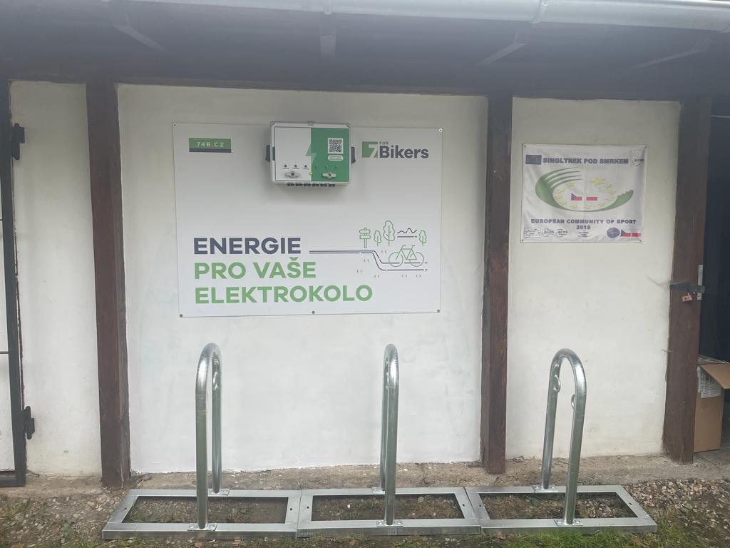 Nabíjecí stanice Bike Bistro U Všech andělů