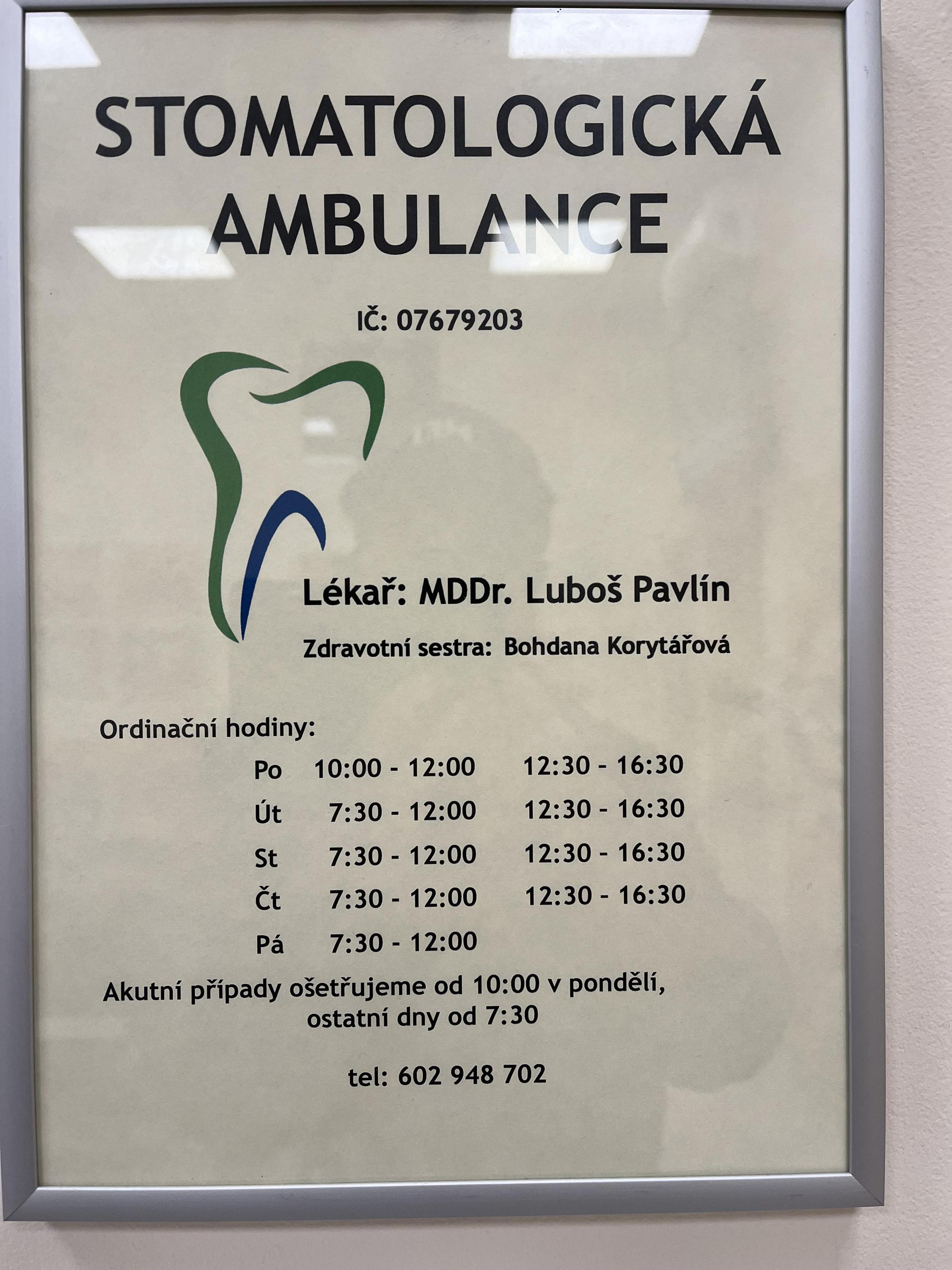 MDDr. Luboš Pavlín foto 2