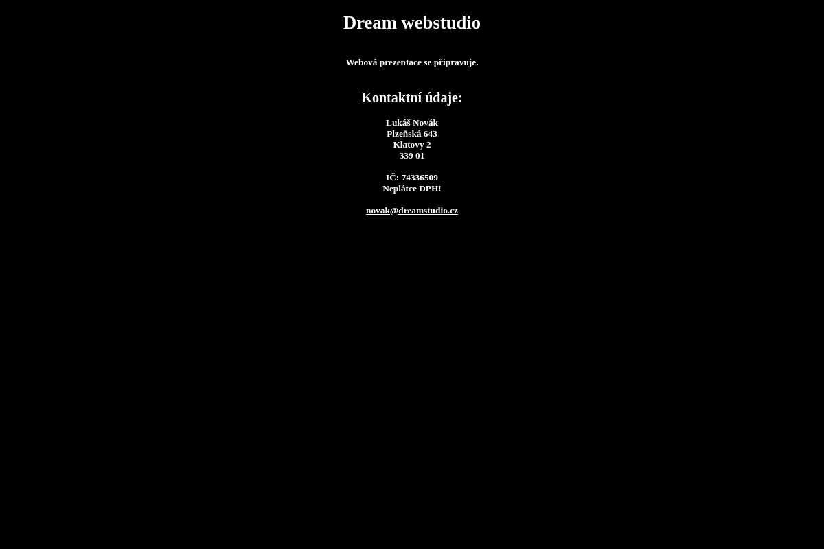 Dream webstudio