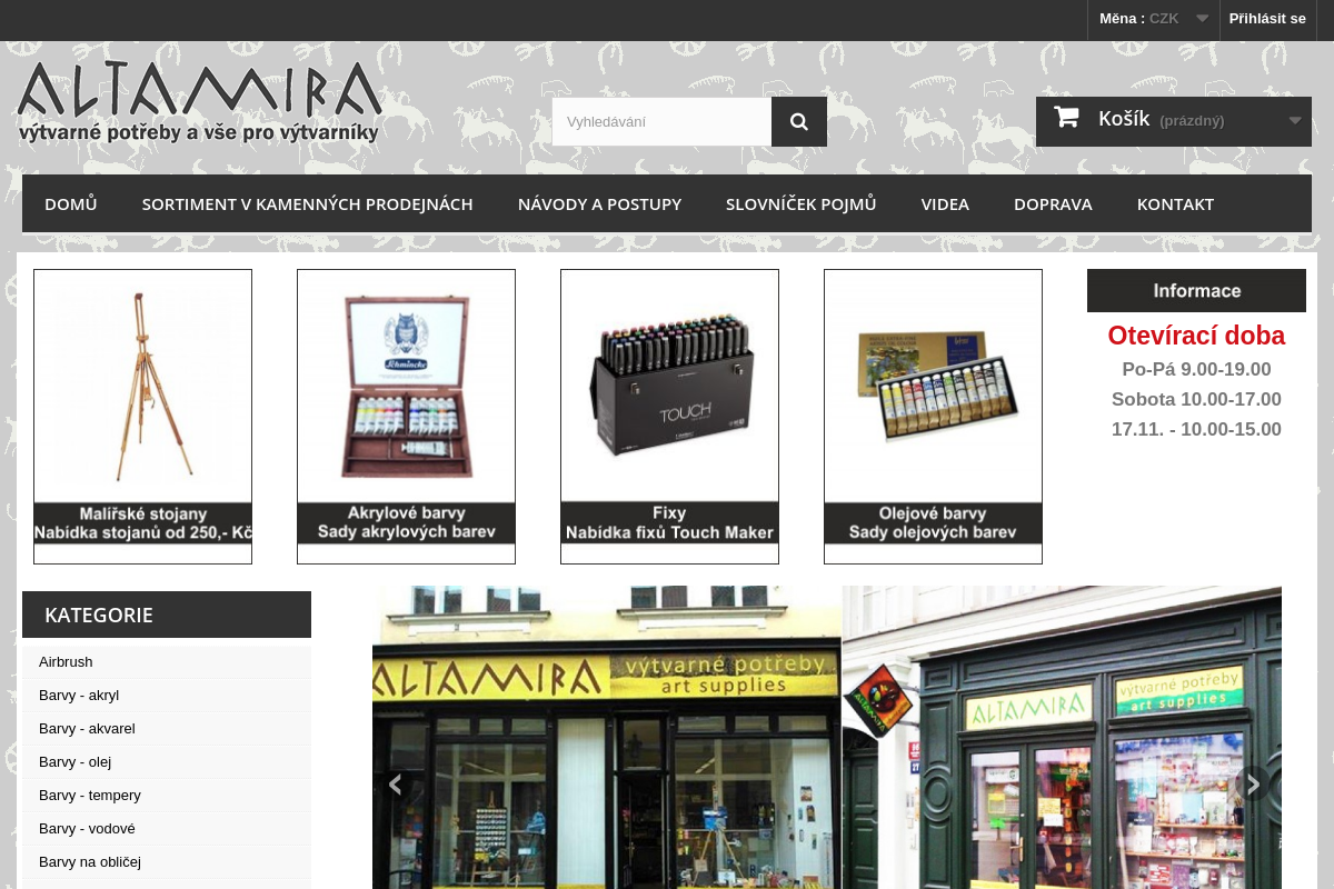 Altamira | Výtvarné potřeby