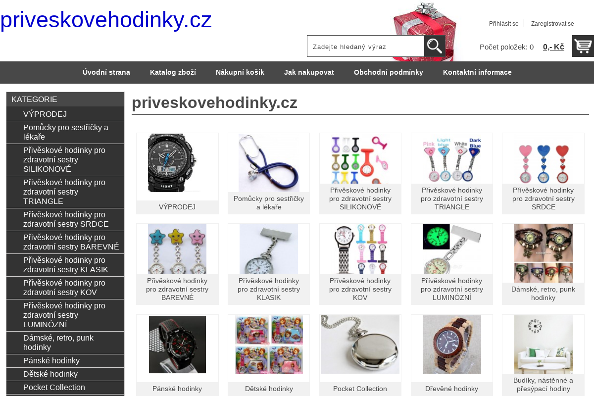 Priveskovehodinky.cz