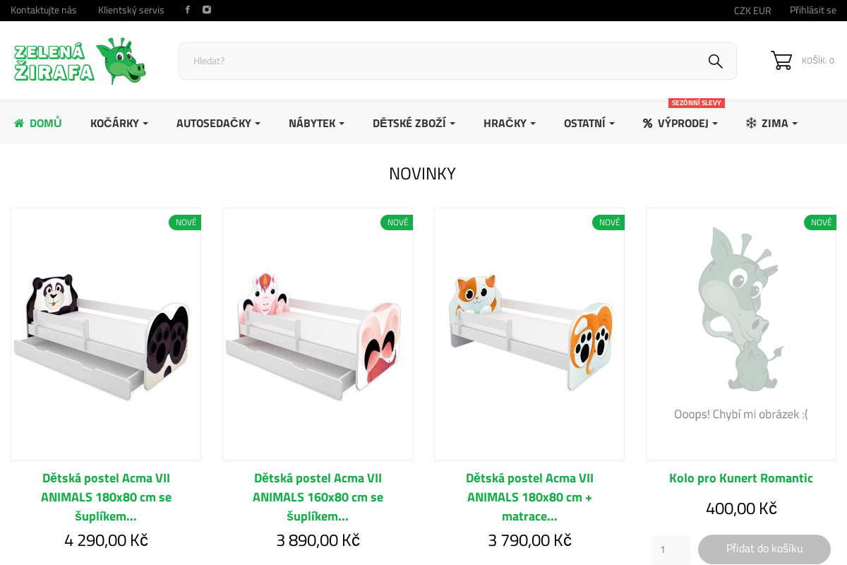 Zelenazirafa.cz