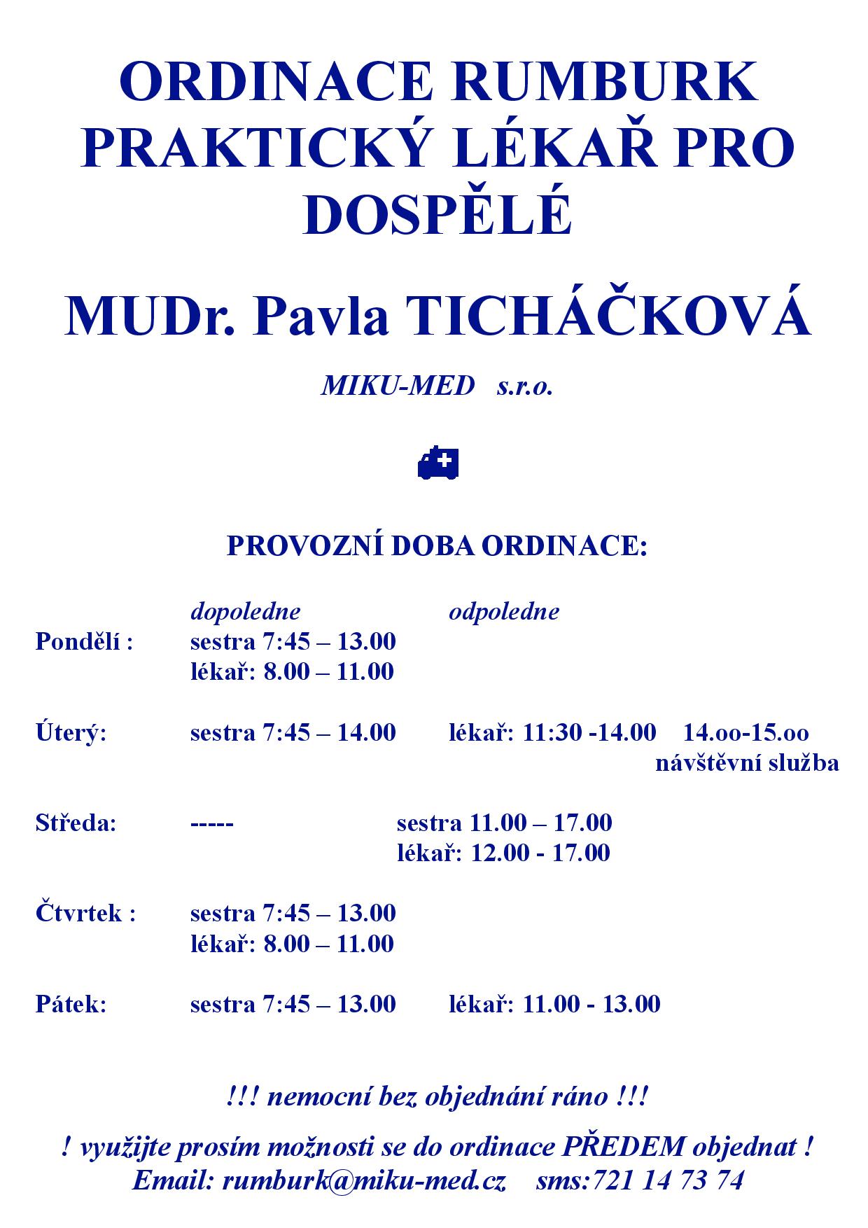 MIKU-MED - MUDr. Pavla Ticháčková foto 6