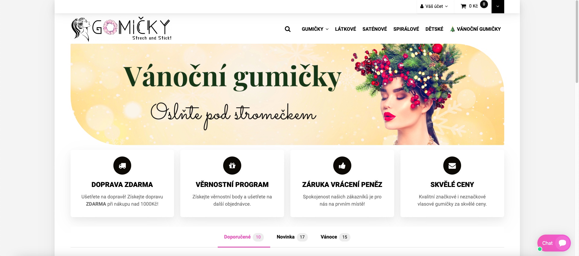 Gomičky - vlasové gumičky foto 2