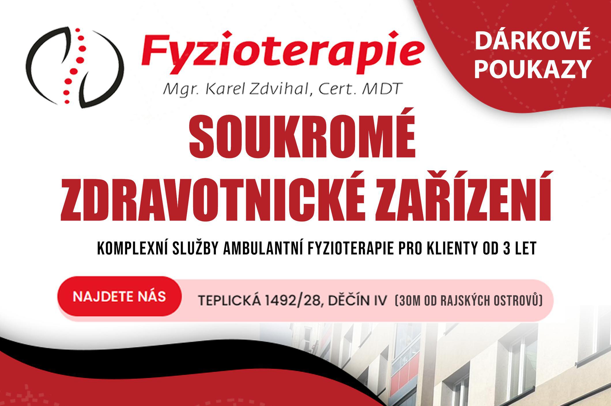 Fyzioterapie Mgr. Karel Zdvihal, Cert. MDT