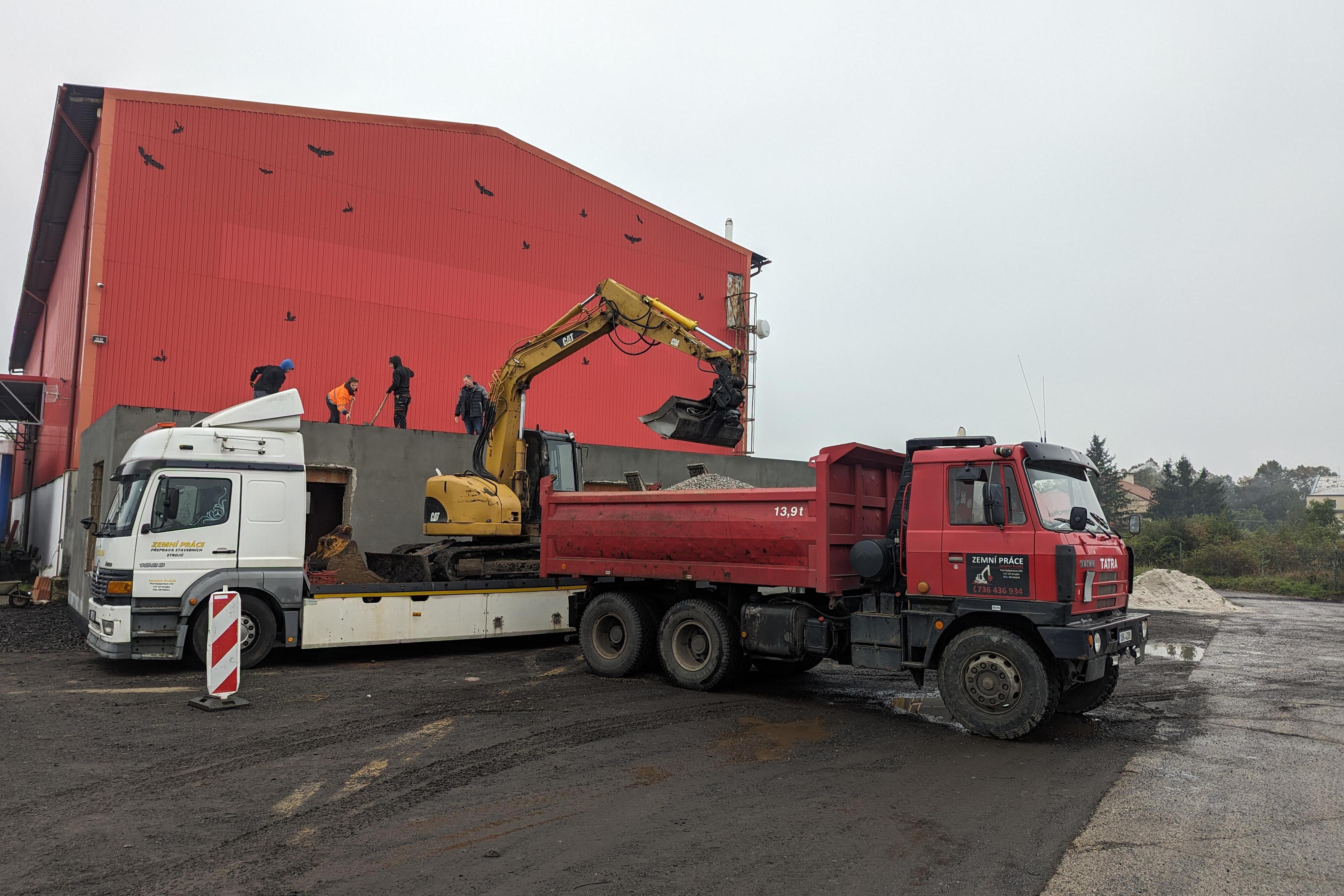 Jaroslav Pražák - zemní práce