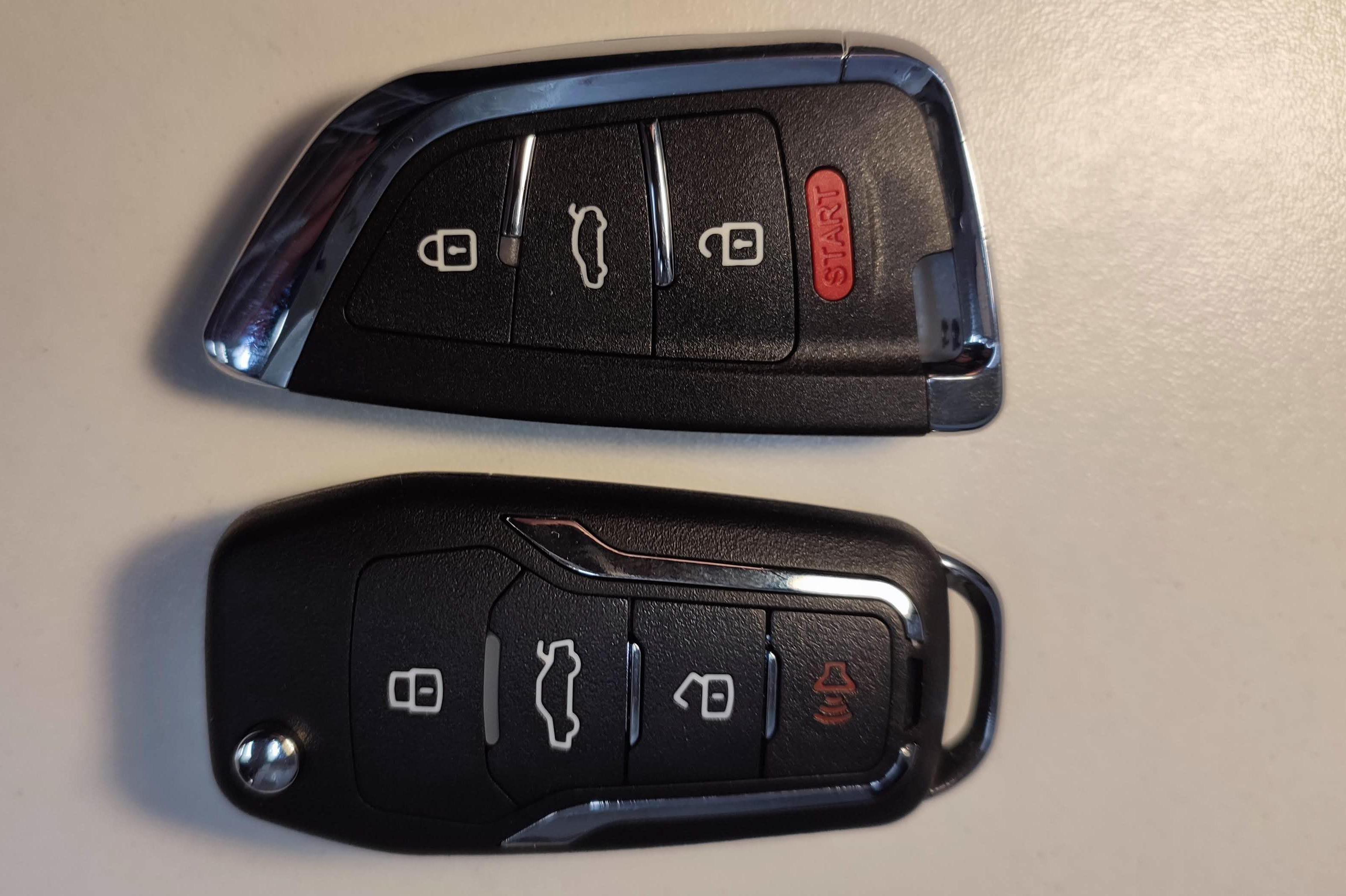 Univerzální autoklíč pro bezklíčové startování