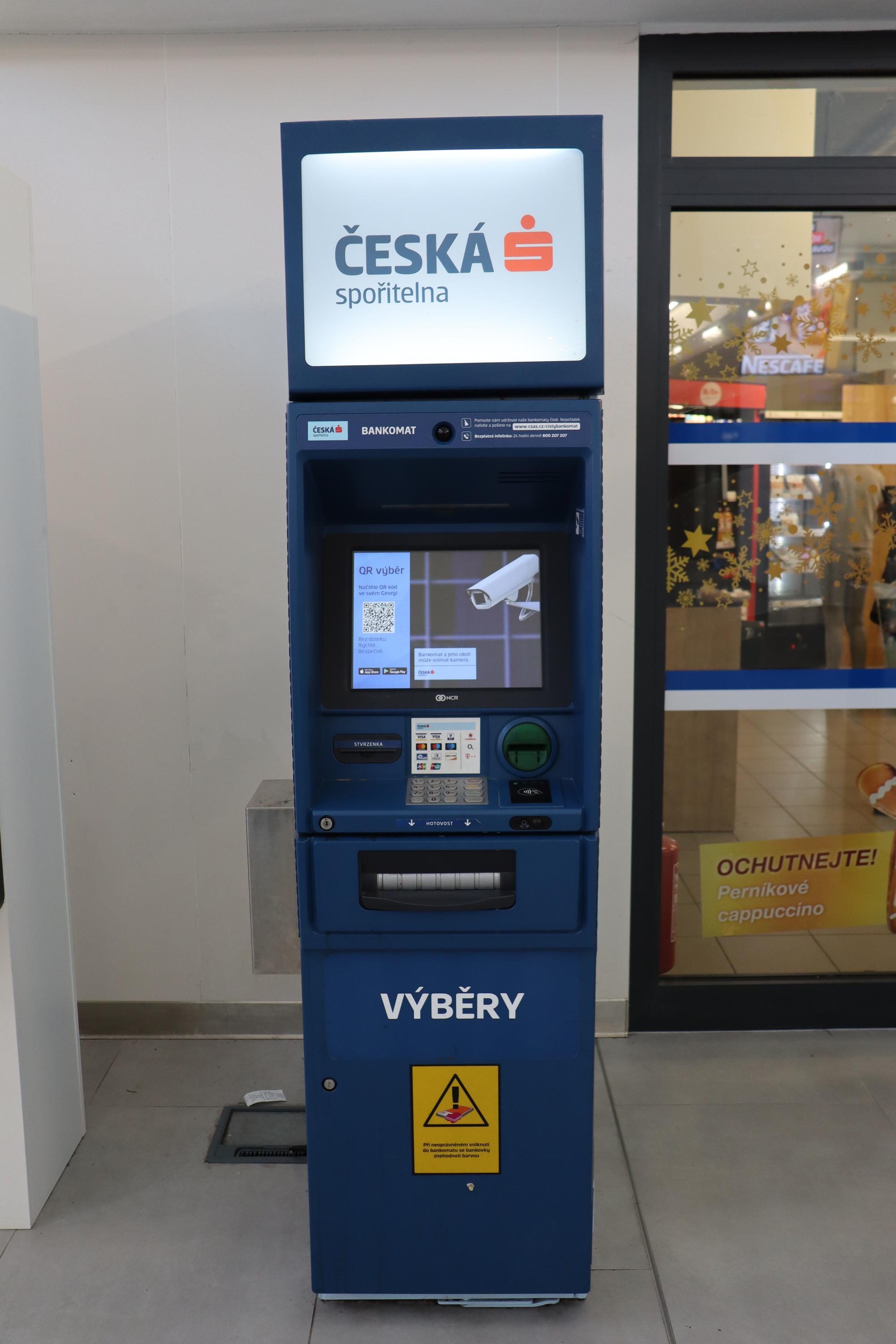 Bankomat České spořitelny foto 3