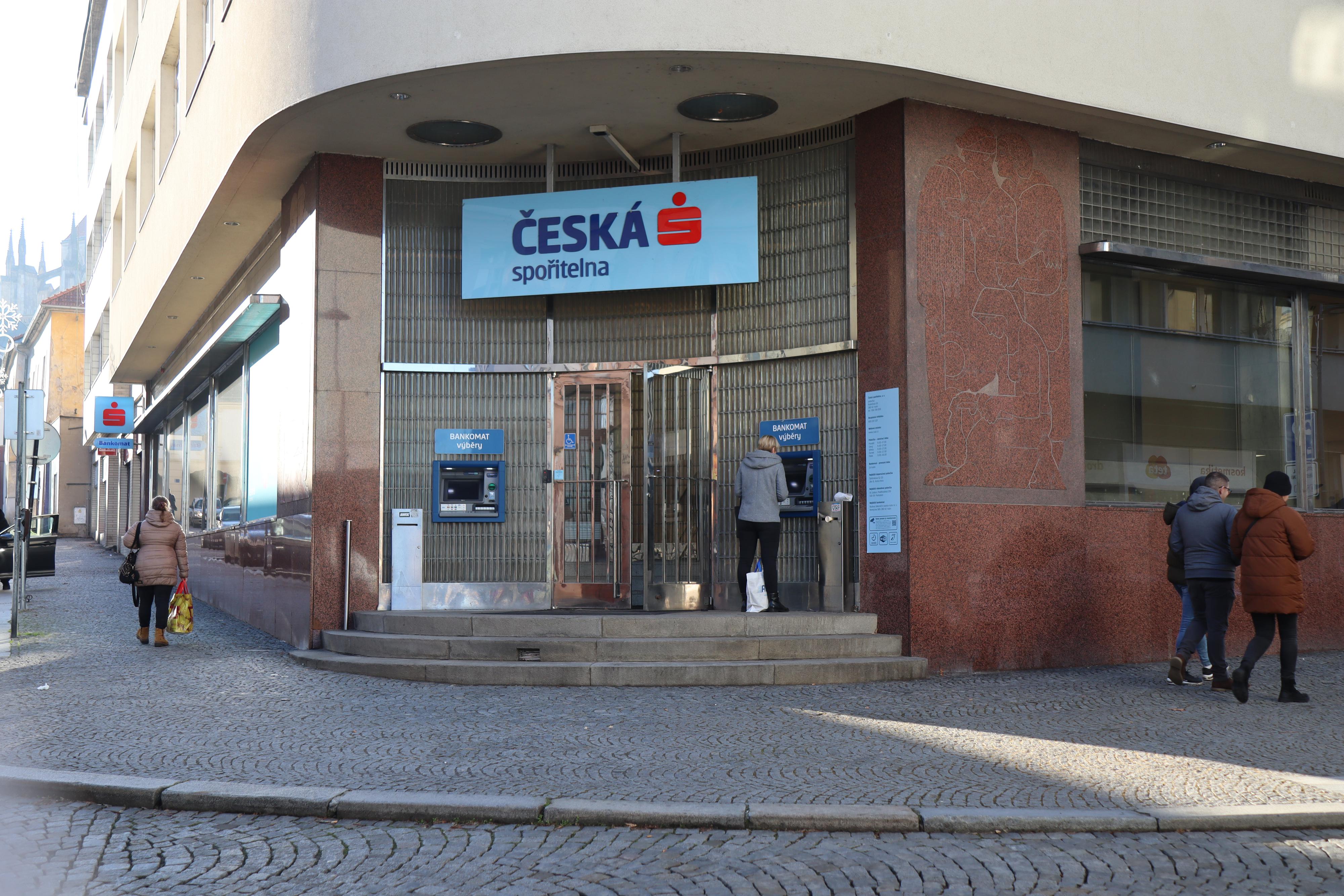 Bankomat České spořitelny