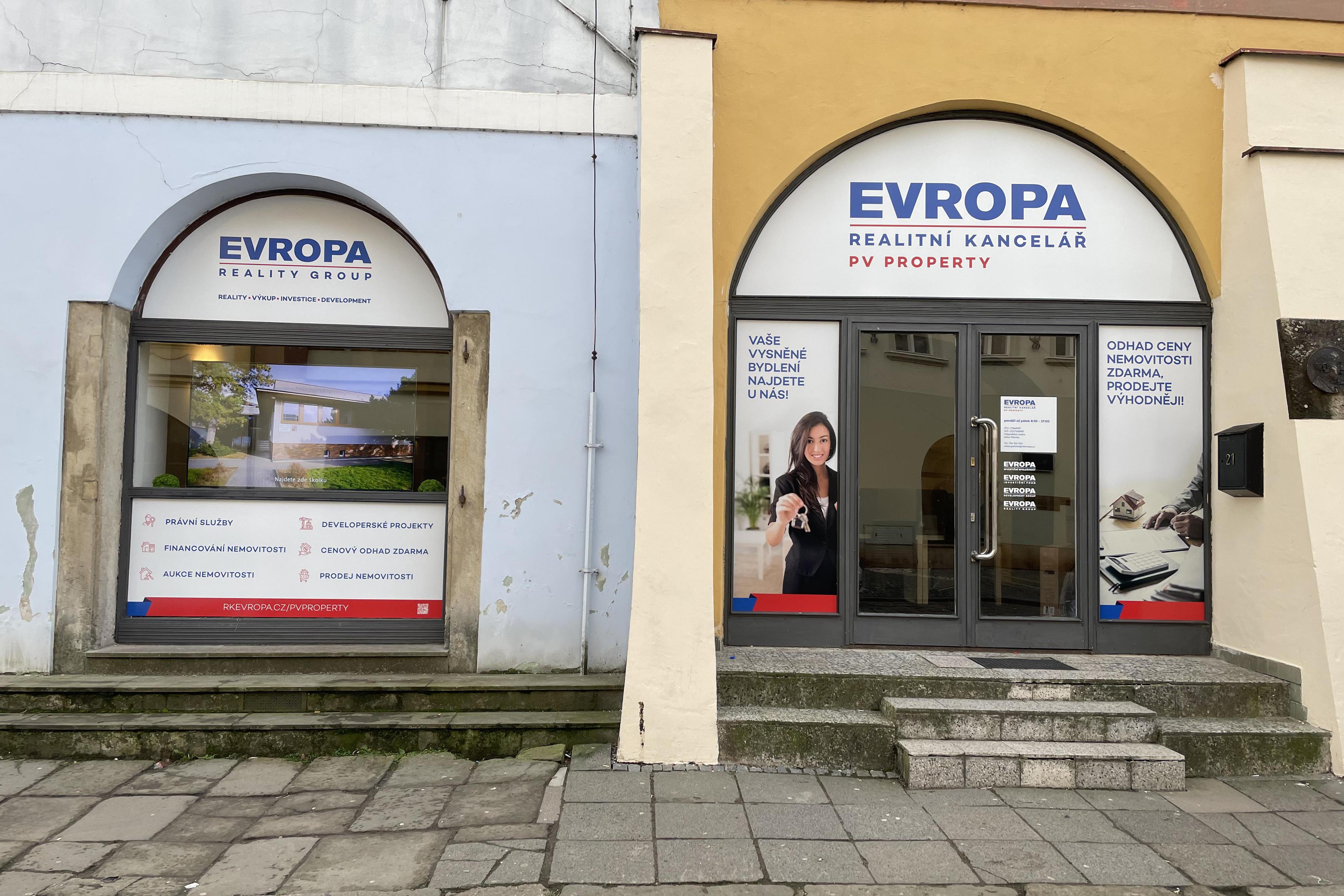 EVROPA realitní kancelář PV PROPERTY