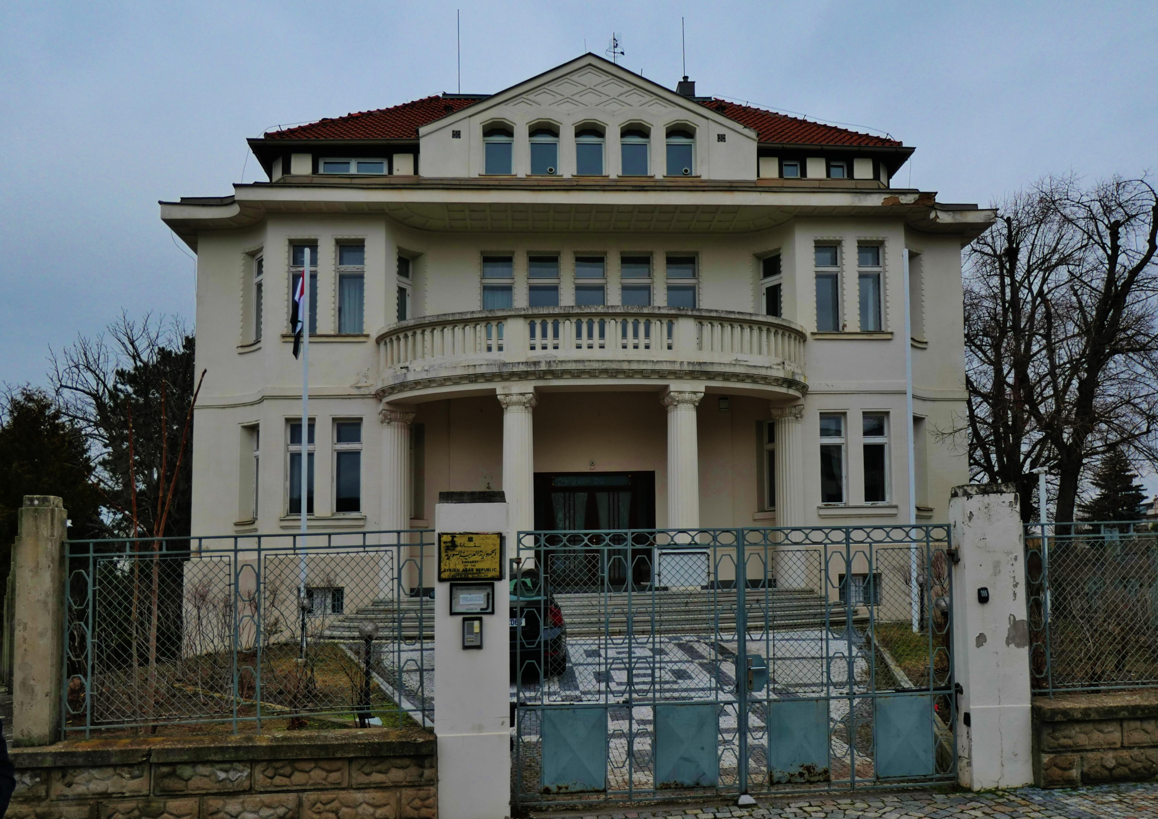 Sýrie - Velvyslanectví Syrské arabské republiky