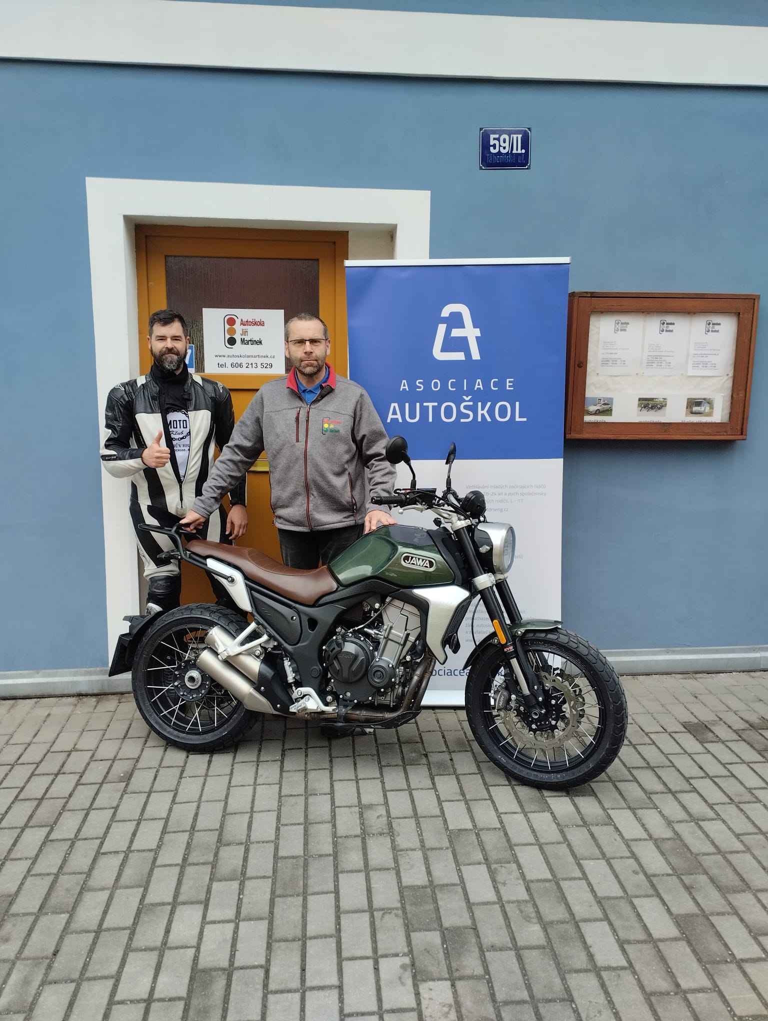 Řidičské oprávnění na motorku