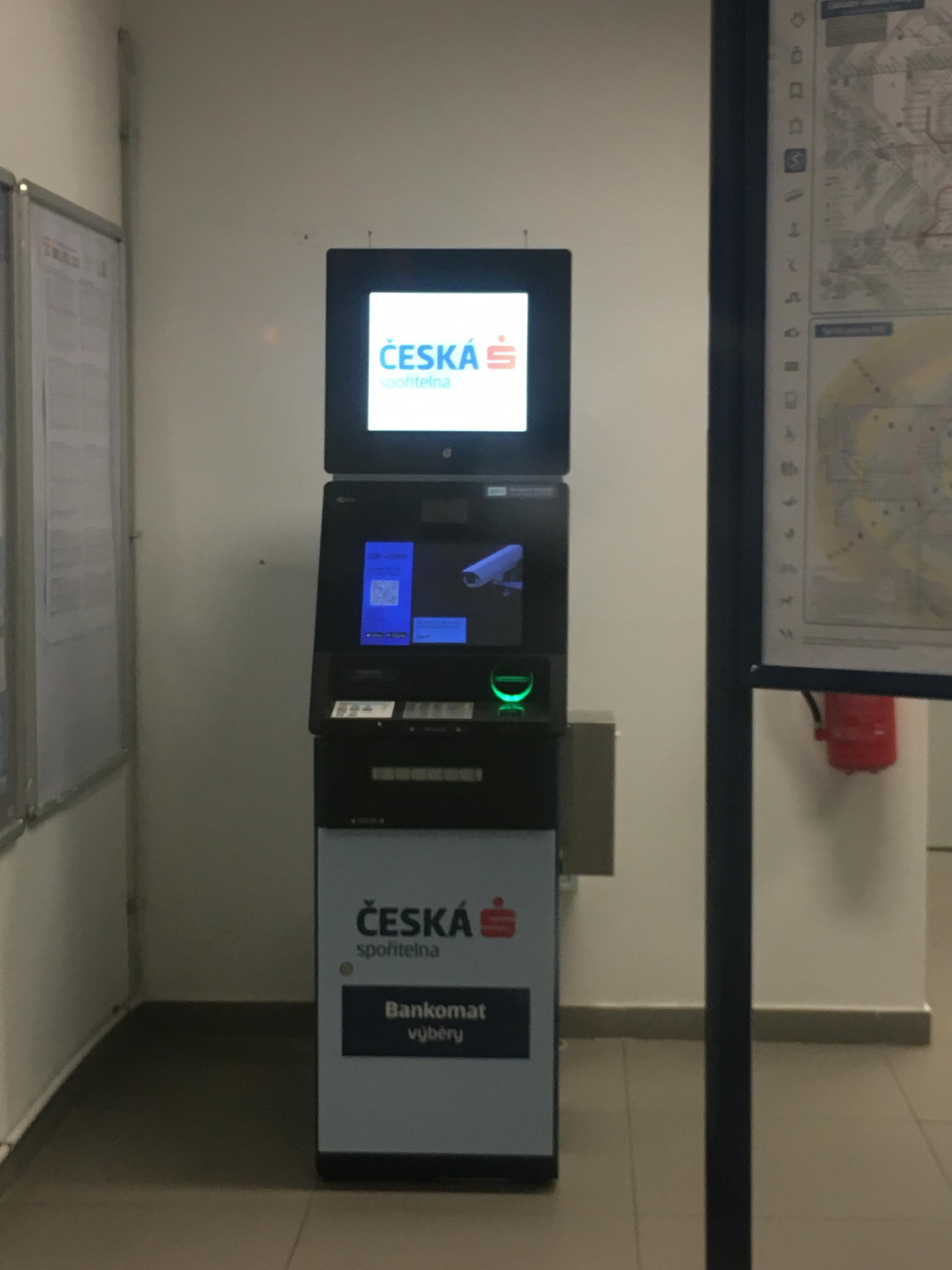 Bankomat České spořitelny foto 2
