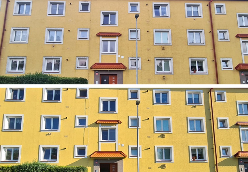 Čištění a nátěry fasád a střech - VPM solutions s.r.o. foto 2