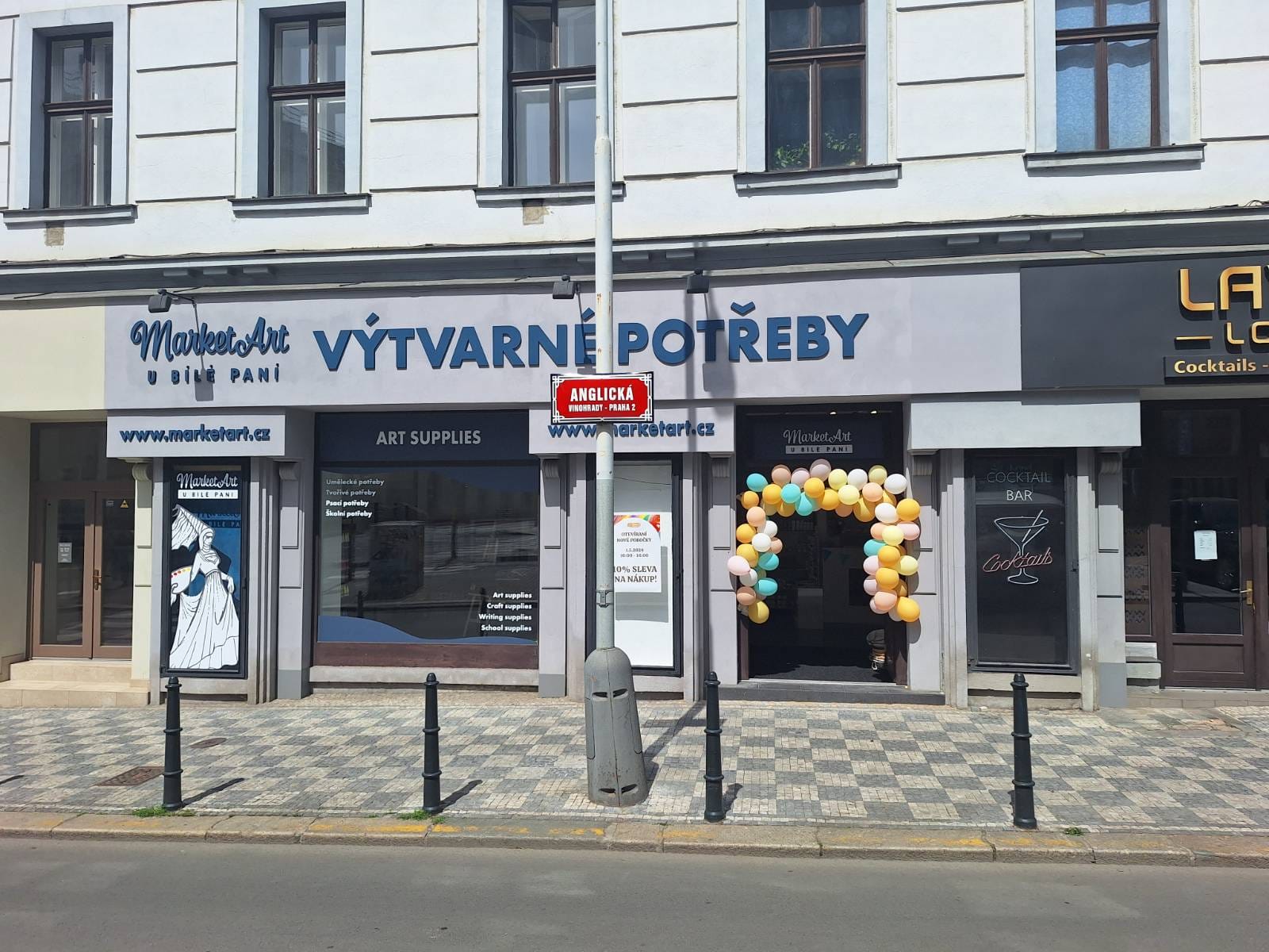 Výtvarné potřeby MarketArt u Bílé Paní