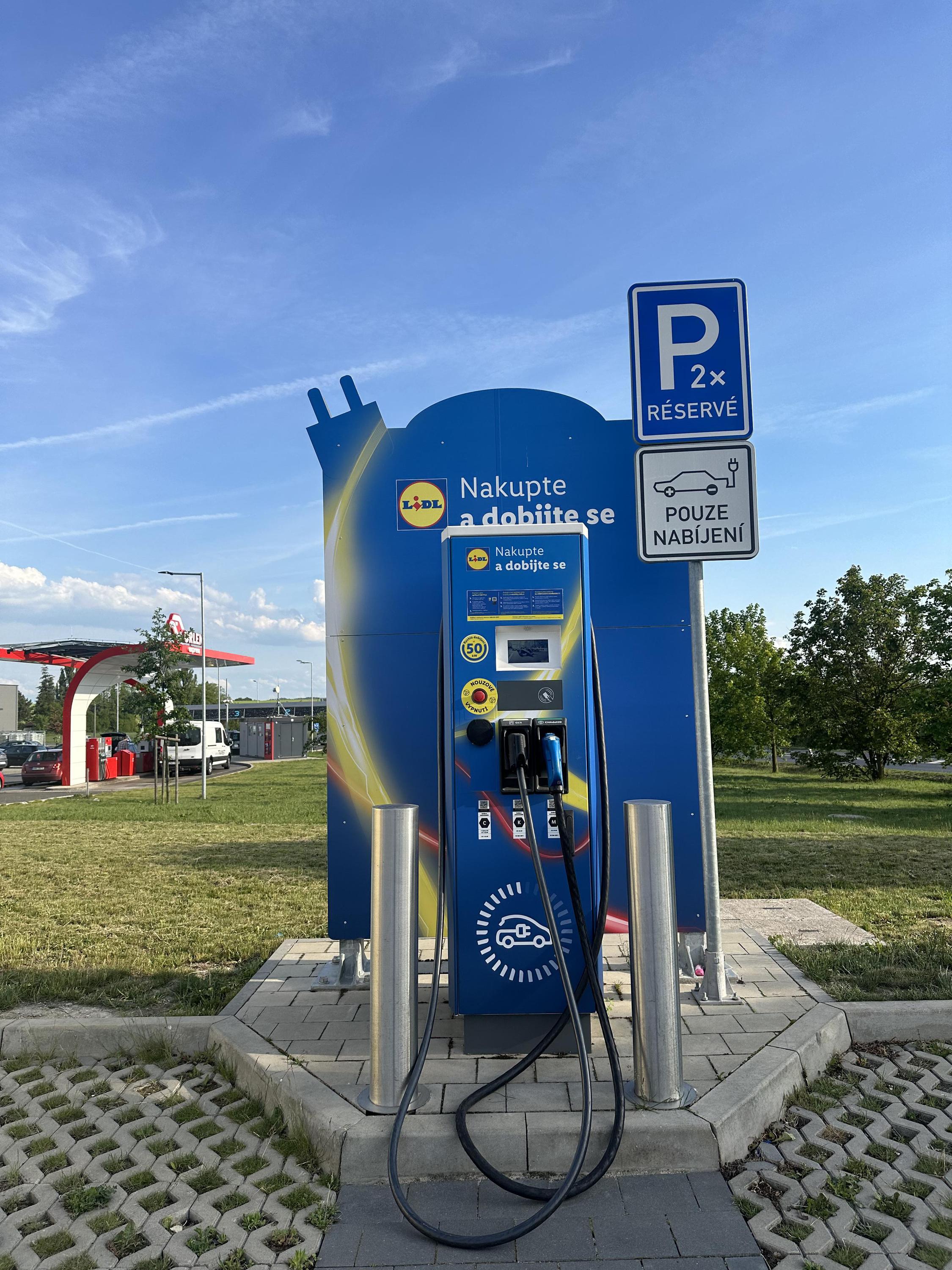 Nabíjecí stanice Lidl foto 3