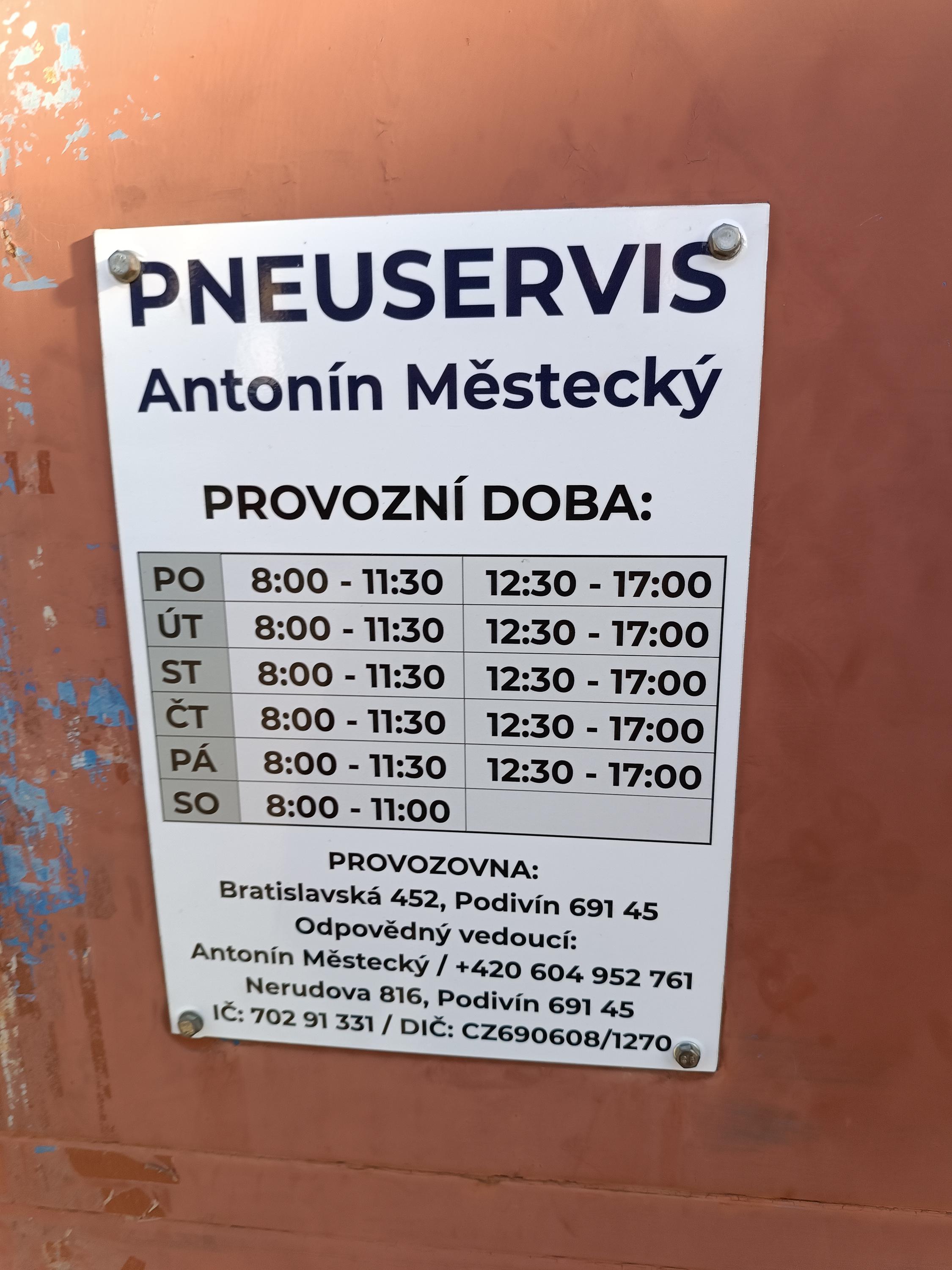 Pneuservis Antonín Městecký foto 5