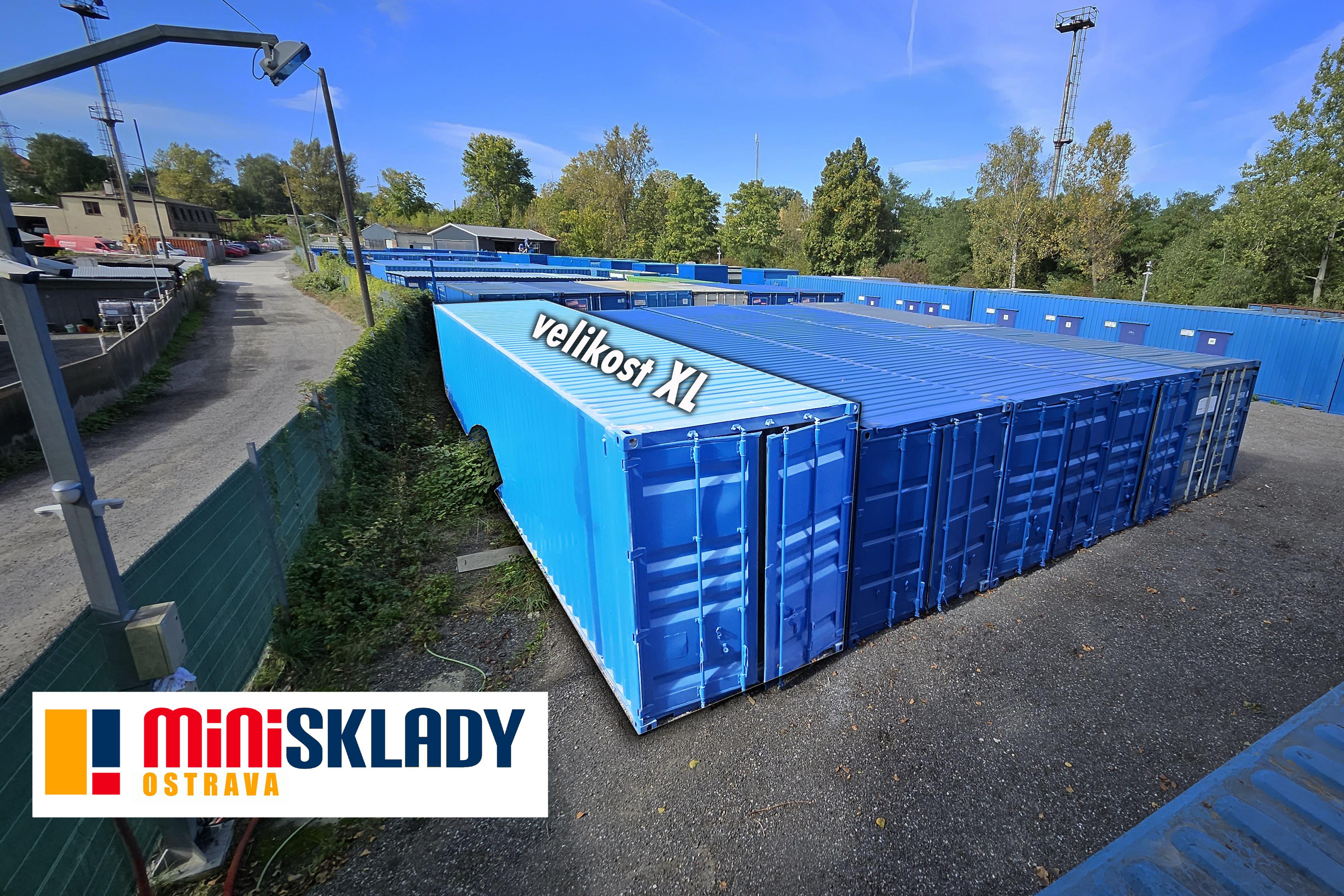 Mini sklady Ostrava - nové kóje velikosti "XL"