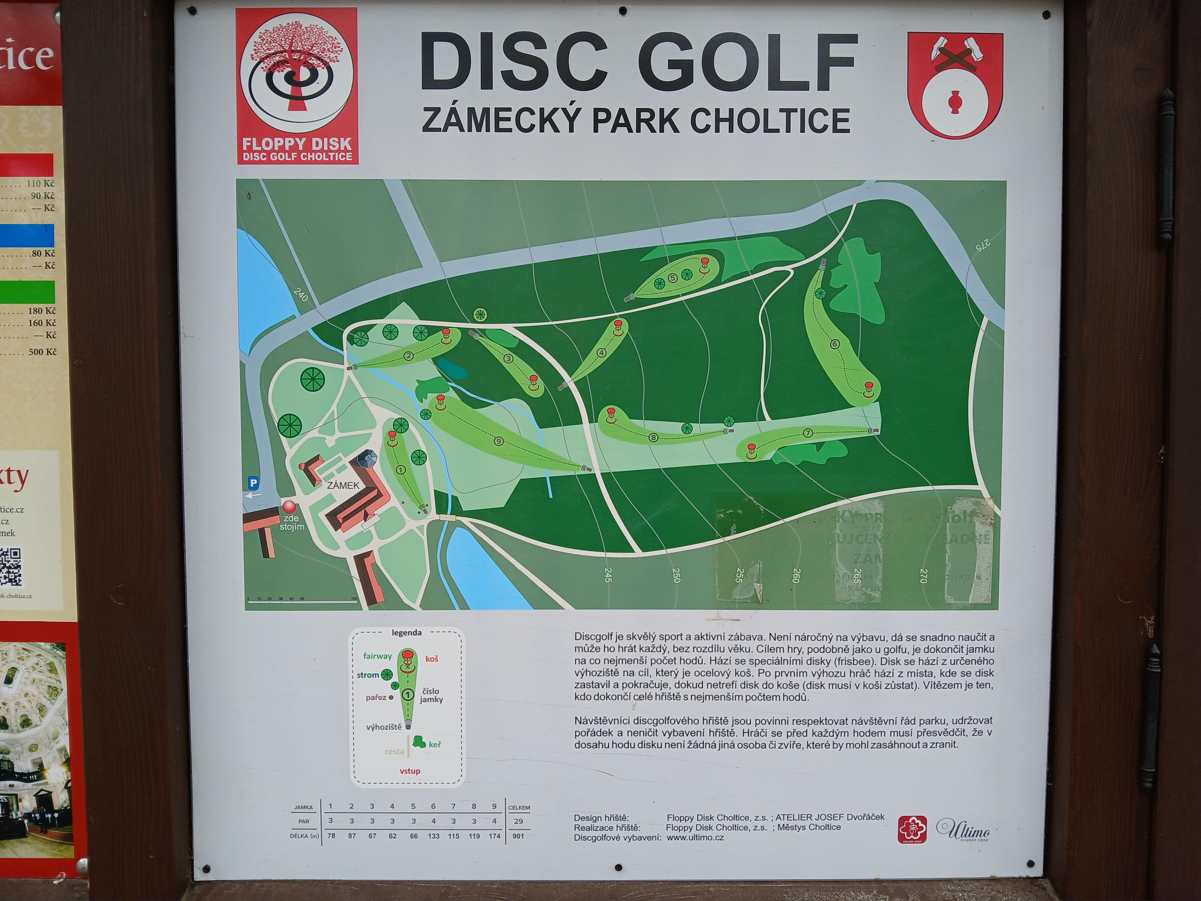 Discgolf Choltice