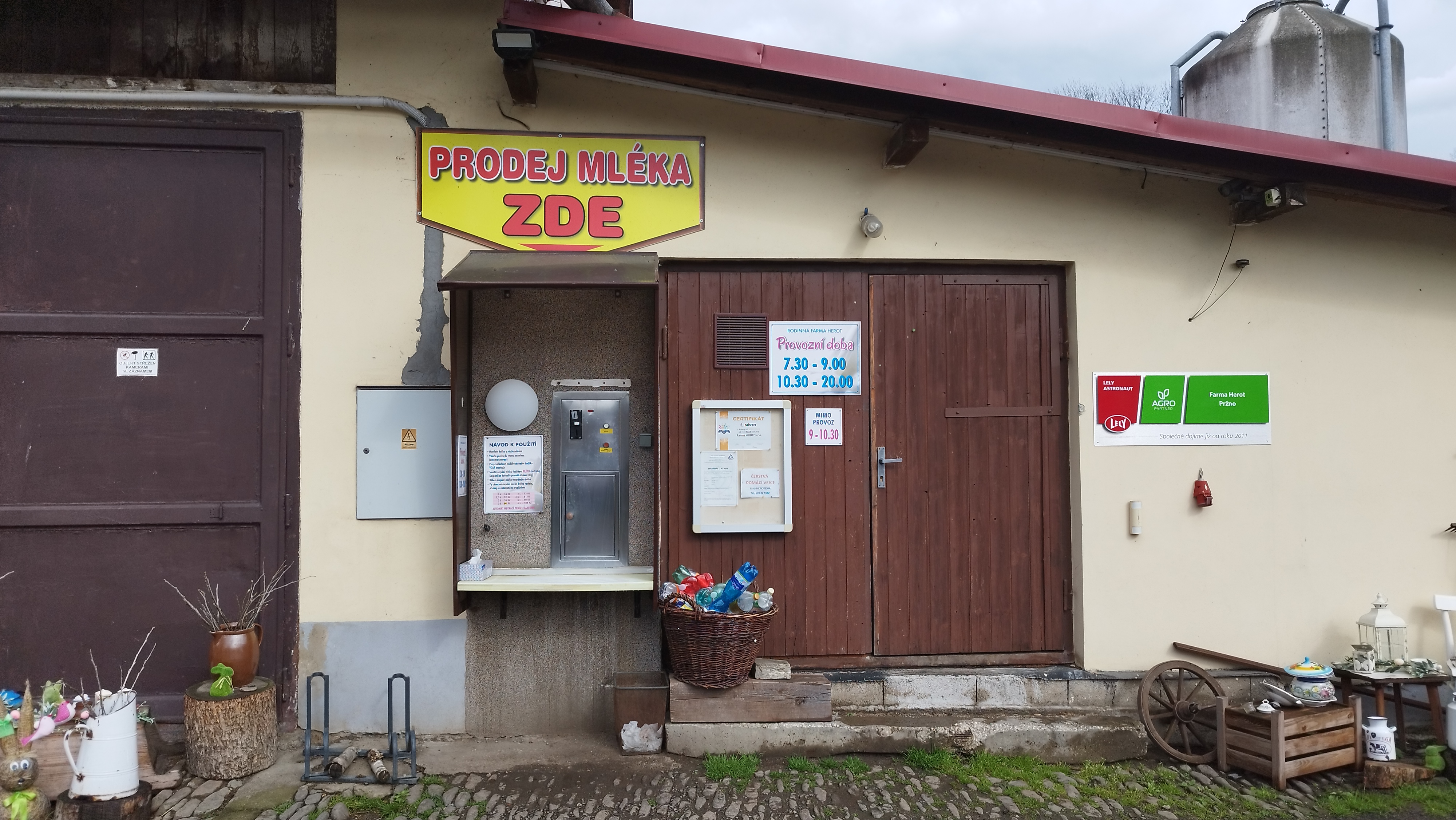 Farma Herot - mlékomat